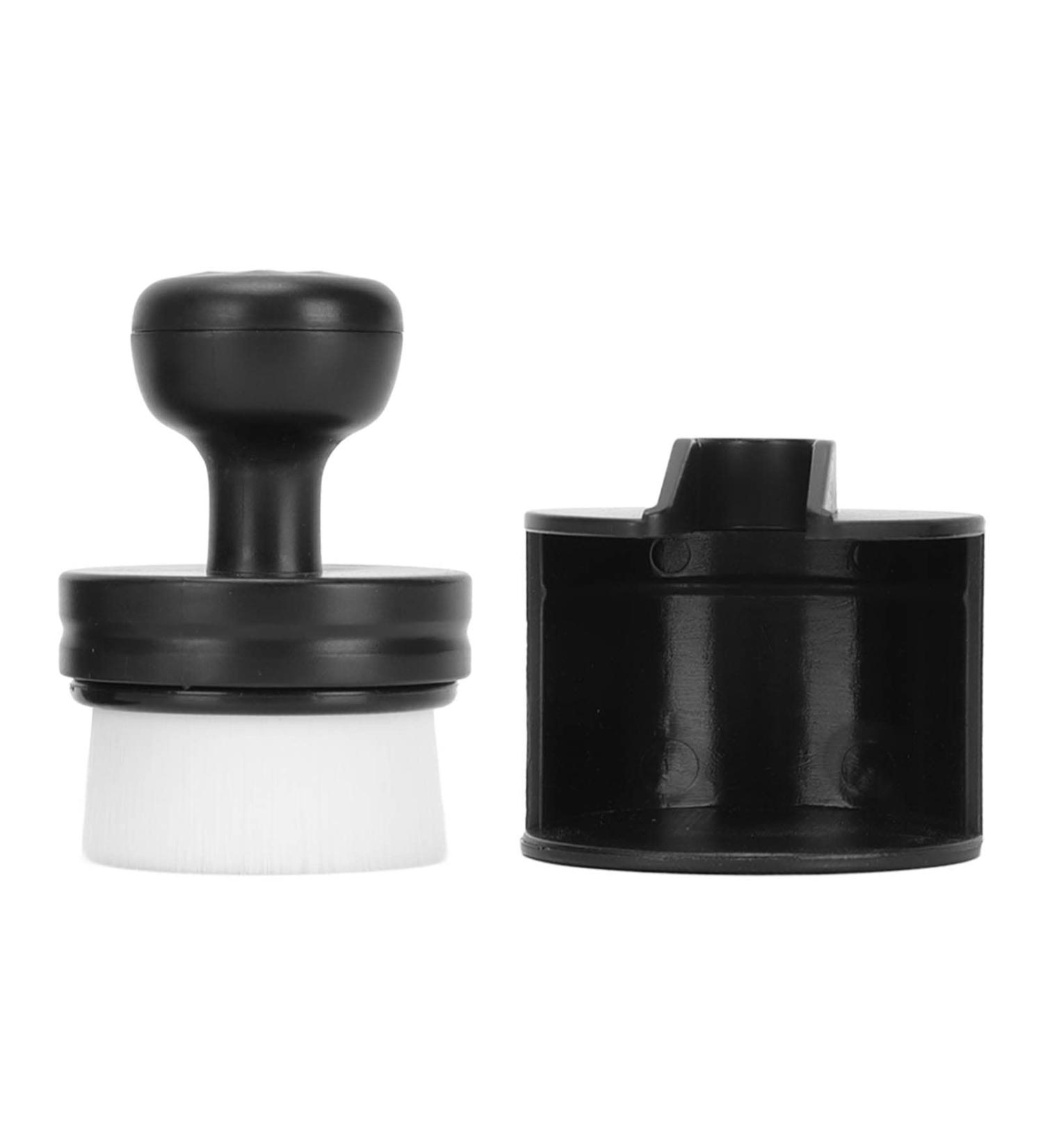 Round Liquid Foundation Brush - Flat Top Soft Hair Portable & Skin-Friendly for All Skin Types - Dustproof Cover Makeup Tool - Buy Online on SooperMarket.com