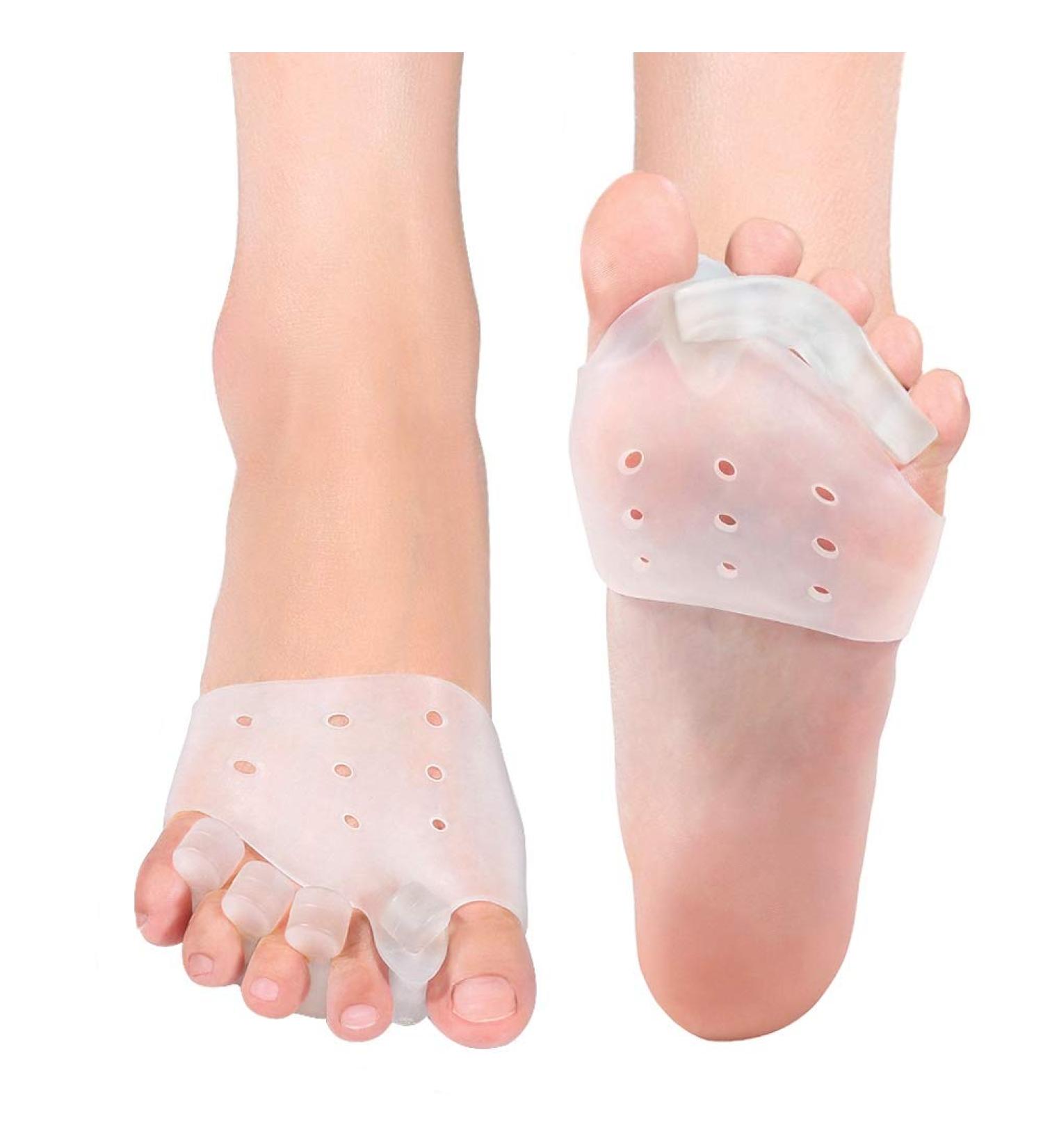 Pad Toe Separator Gel & Bunion Corrector with Metatarsal Pads - Prevent Calluses & Improve Alignment - Buy Online on SooperMarket.com