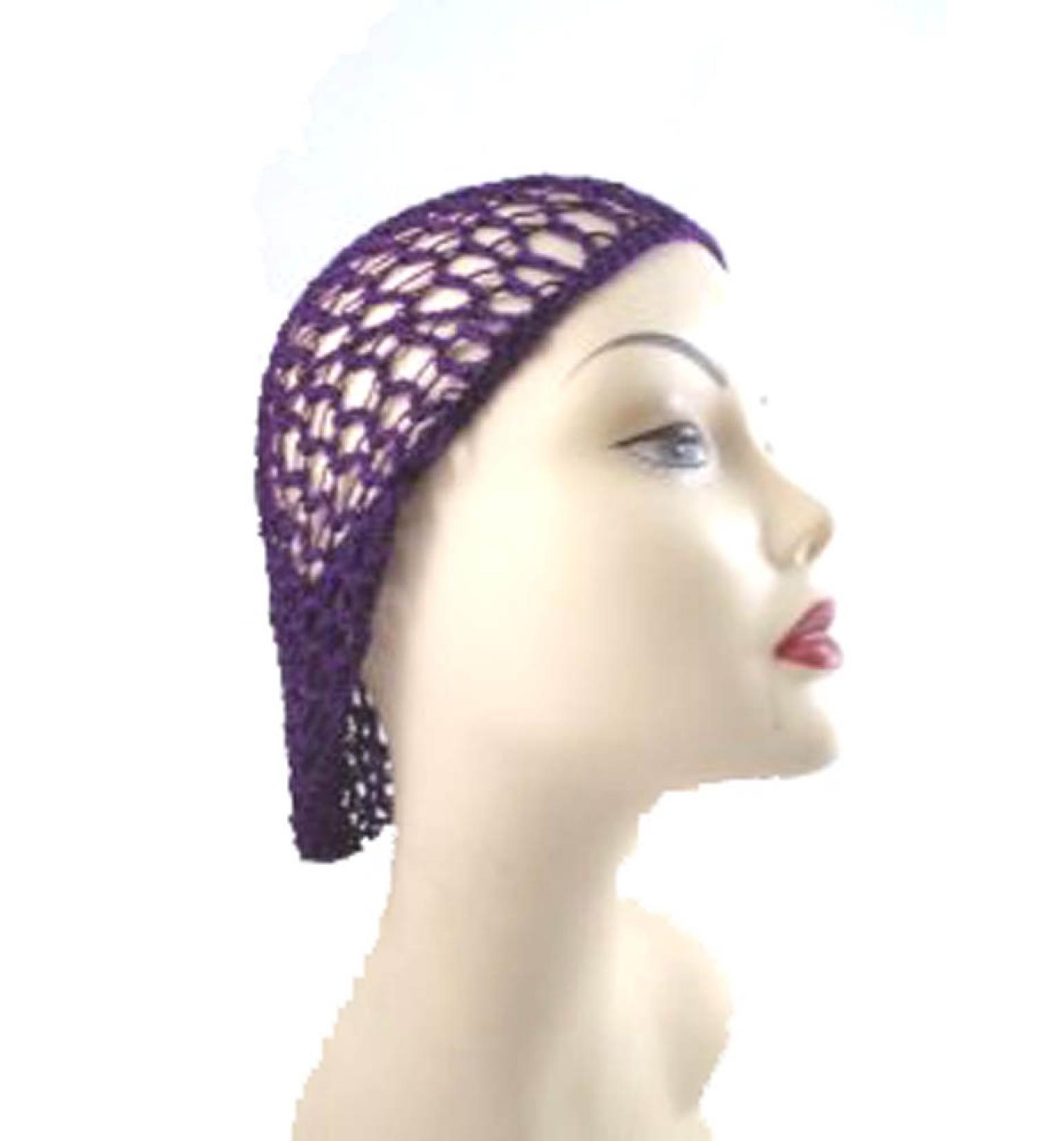 Thicker Hair Net Purple