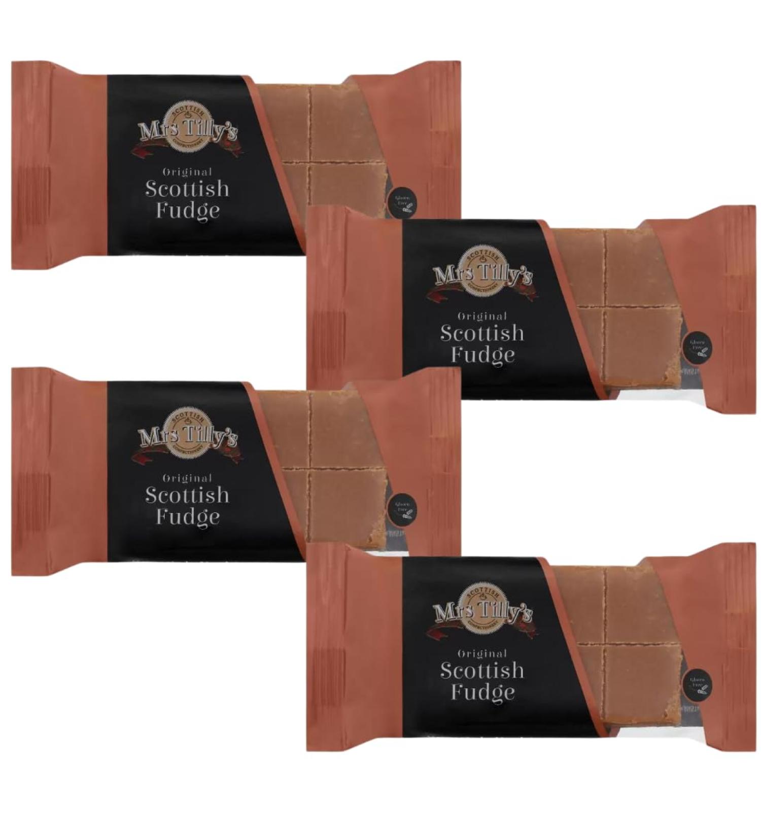 Fudge Bar Bundle With Mrs Tilly's Original Scottish Fudge Bar 90g (4 Pack)
