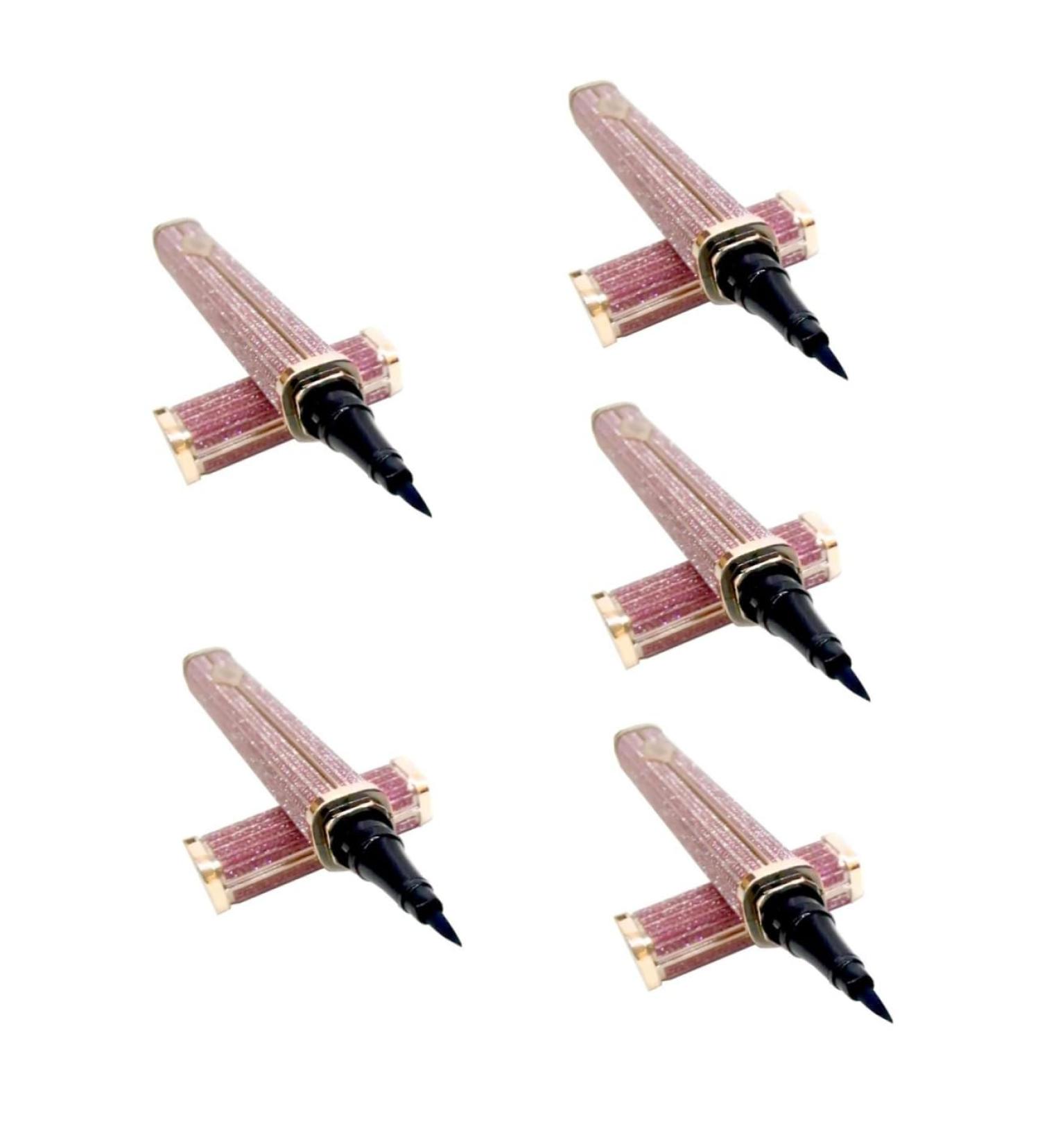 Beavorty 5pcs Eyeliner Lash Glue Pen Eye Liner Liquid Liner Women Makeup Kit Make up Miss Makeup Set - Buy Online on SooperMarket.com