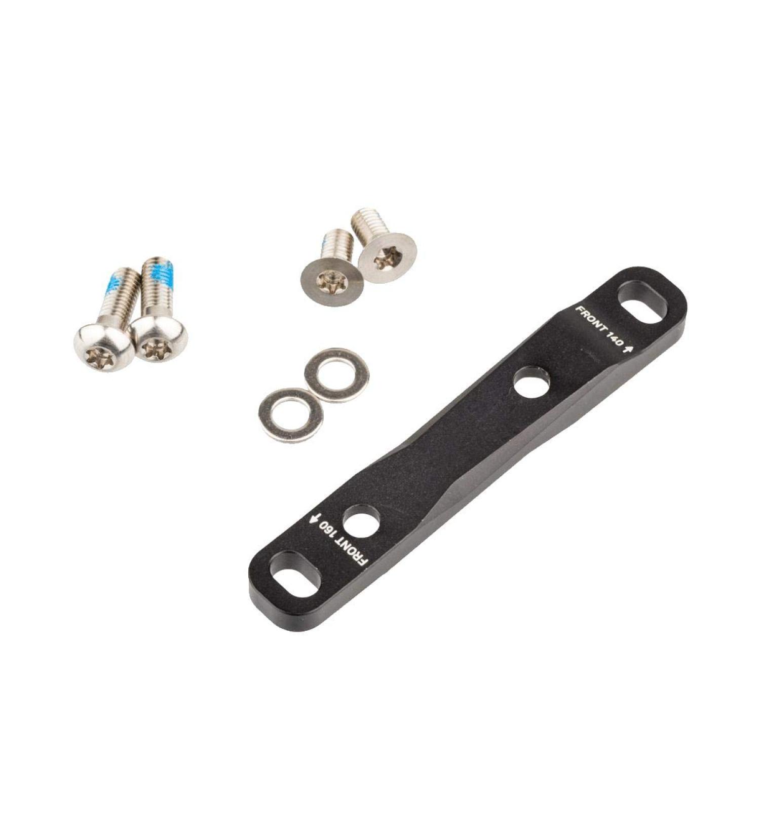 SRAM 0/20mm Flat Mount Disc Brake Adaptor, Fits 140 and 160mm Front Rotors