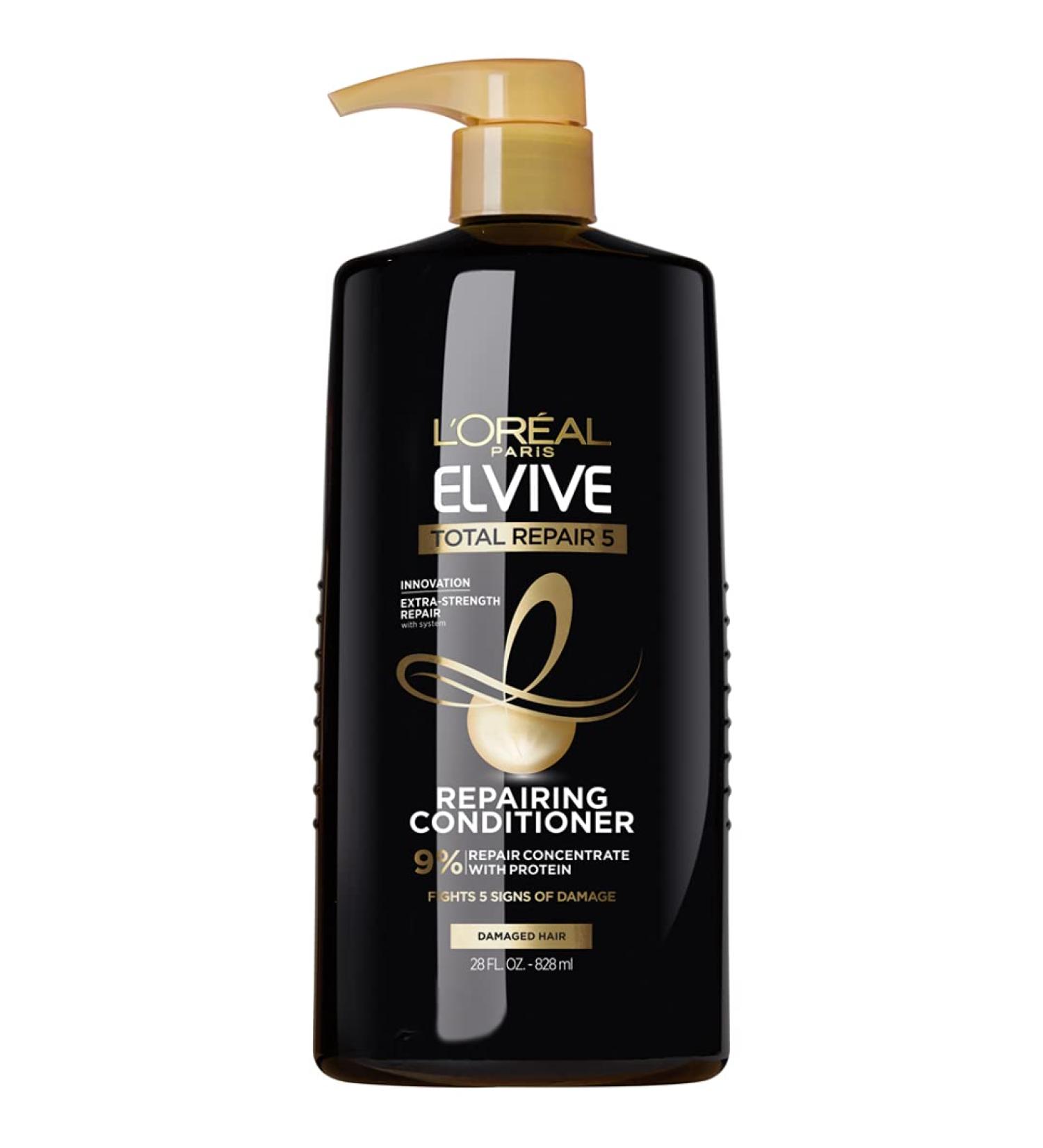 Restore Damaged Hair with L'Oreal Elvive Total Repair 5 Conditioner - 28 Fl Oz - Buy Online on SooperMarket.com