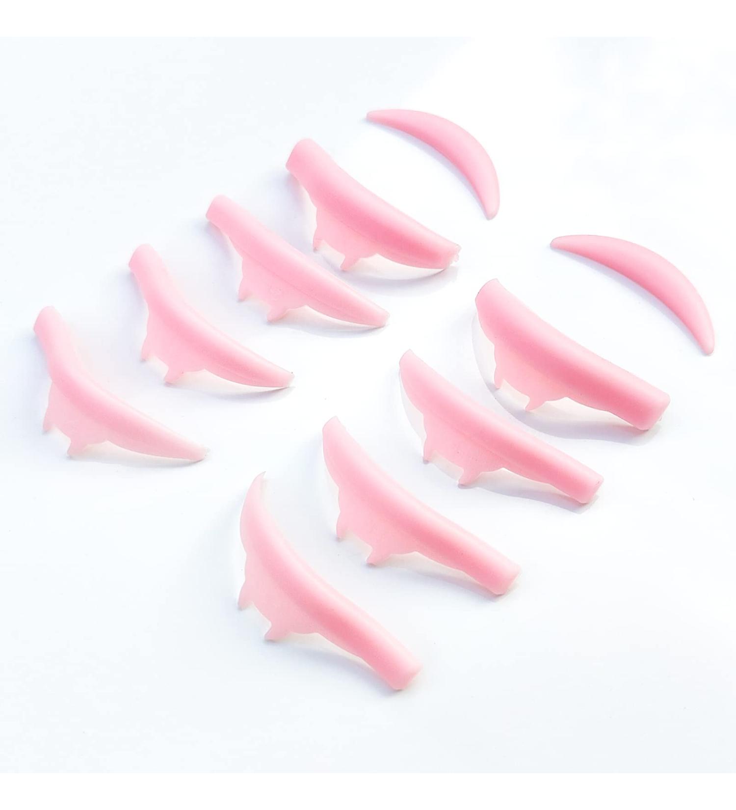 PERMANIA Lash Lift Pads Lash Shields for Lash Lift New Shape Soft and Comfortable Cruelty-Free (5 Pairs-Pink) - Buy Online on SooperMarket.com