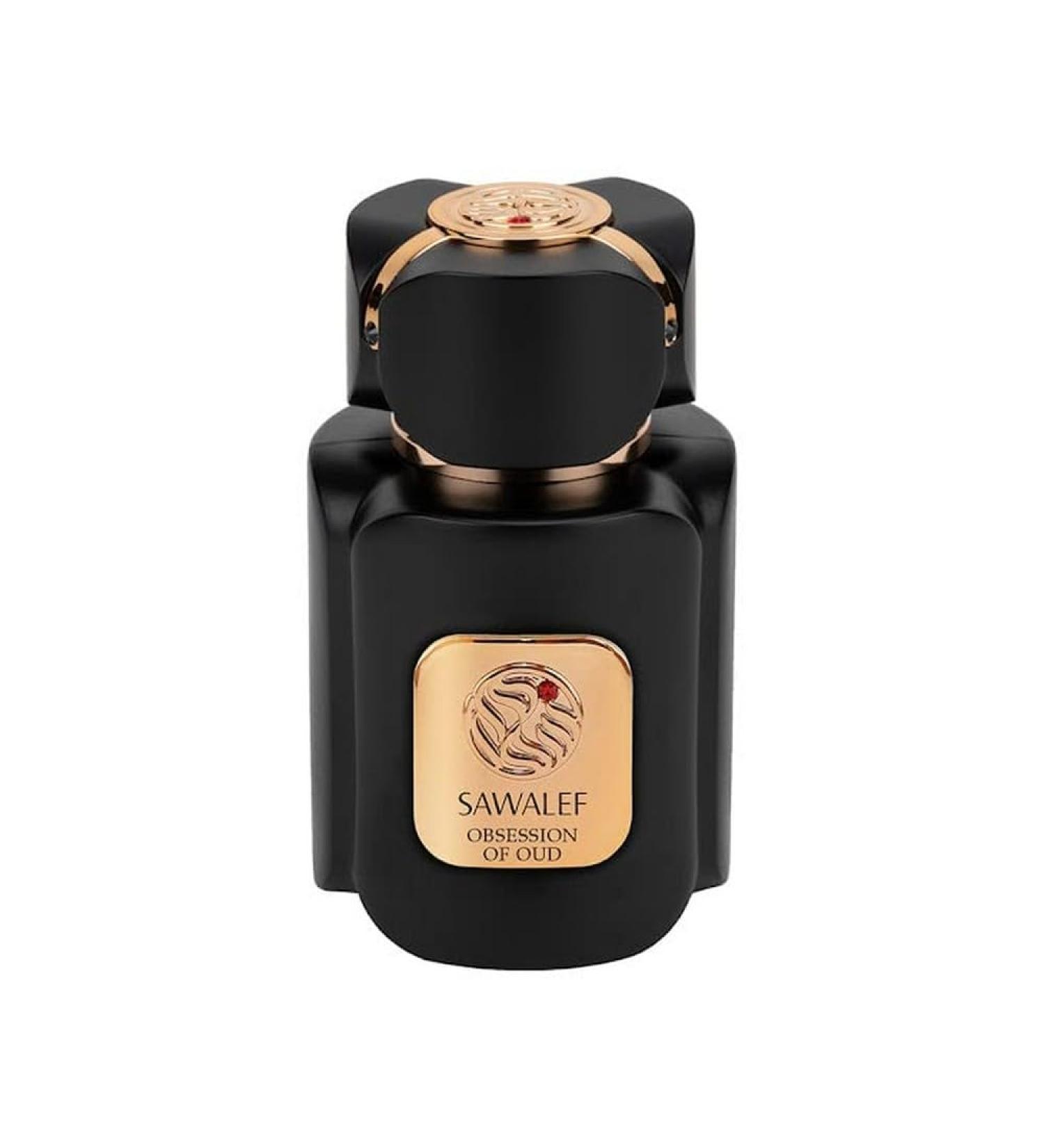 Sawalef Obsession of Oud - Body Spray for Women - Rich and Seductive Elixir De Parfum - Unique Blend of Honey and Turkish Rose - 2.7 oz EDP Spray - Buy Online on SooperMarket.com
