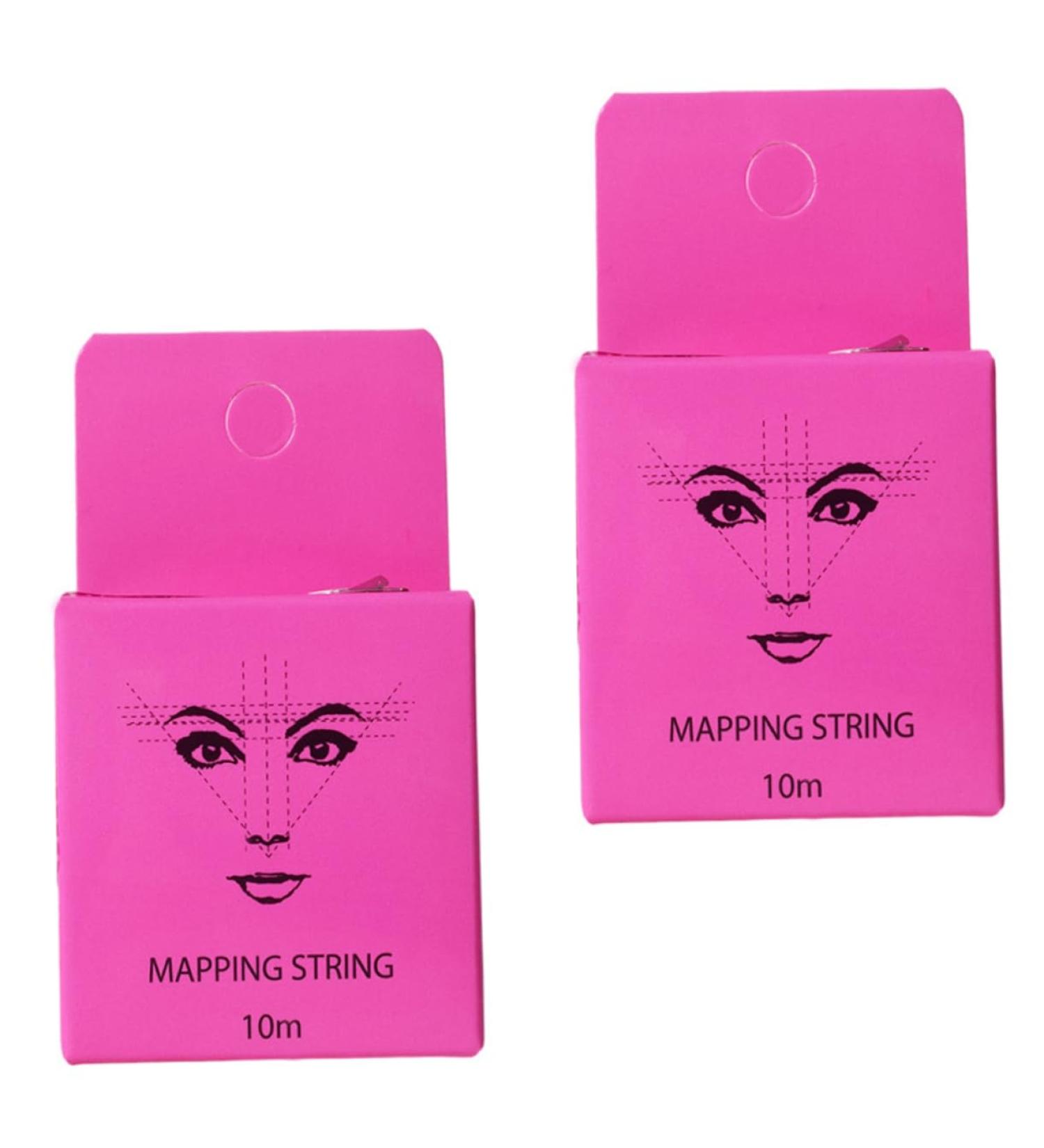 Healeved 2 Boxes Eyebrow Auxiliary Ruler Simple Cosmetics Accessory - Buy Online on SooperMarket.com