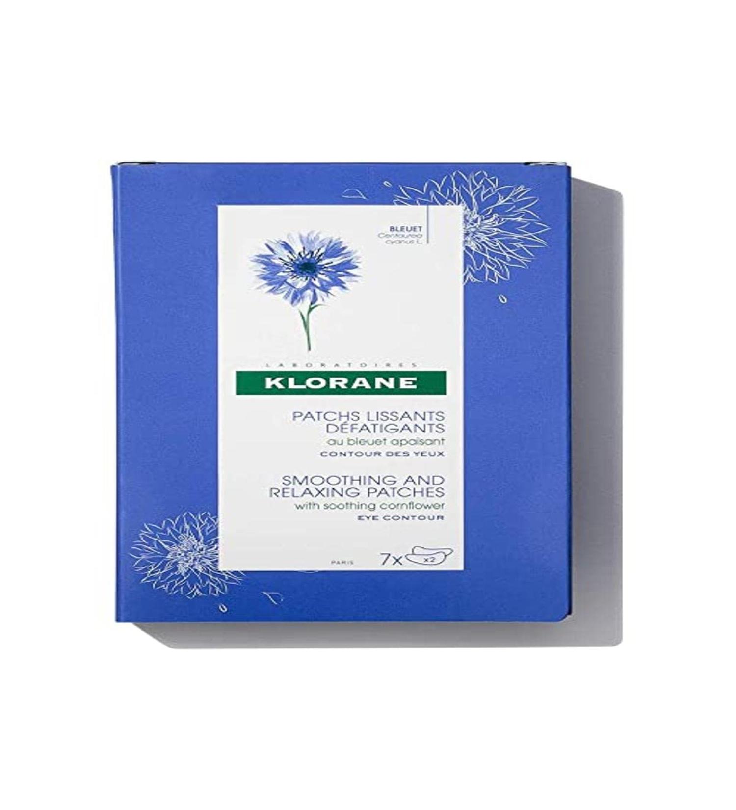 Klorane Smoothing and Relaxing Patches with Soothing Cornflower