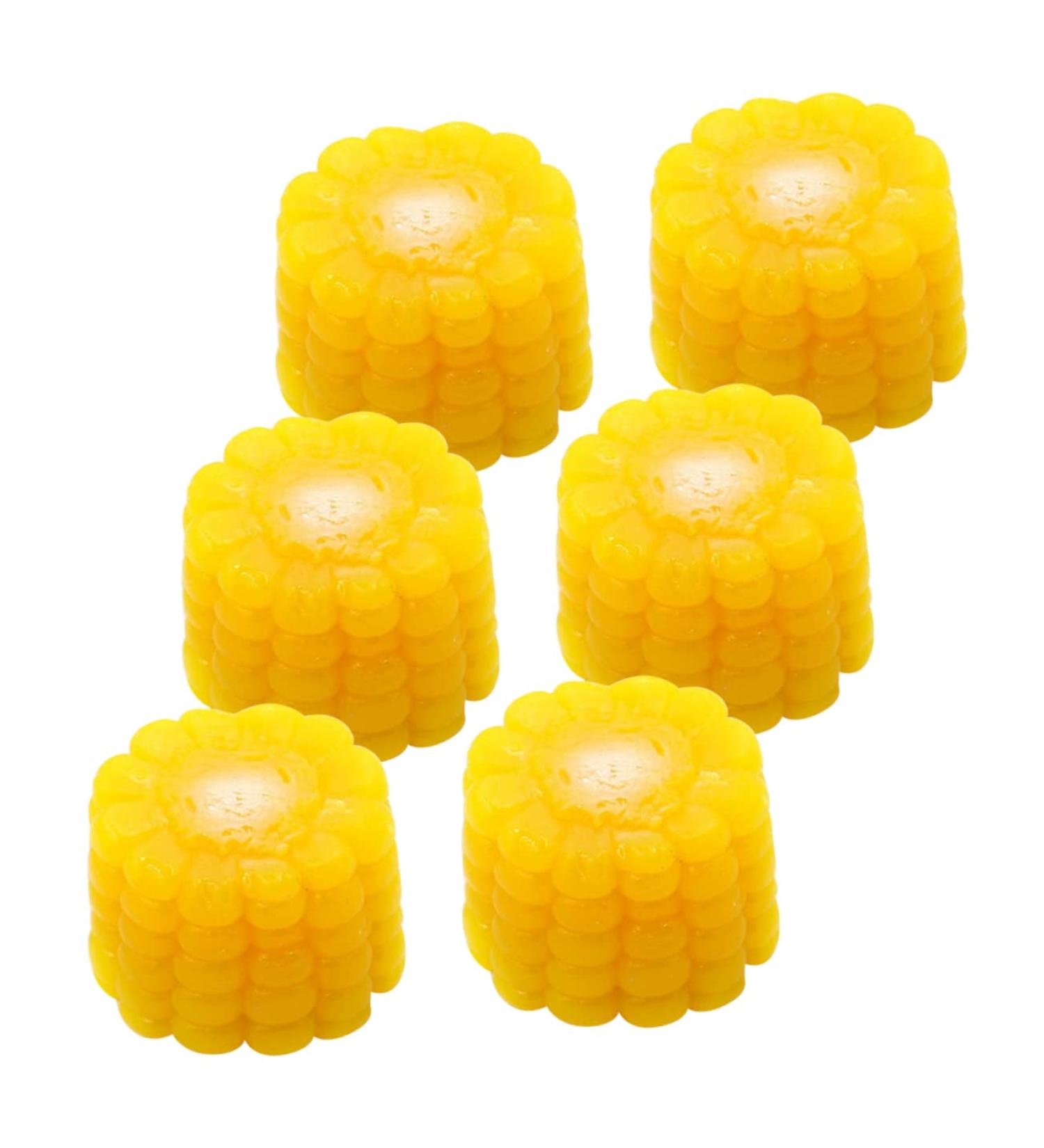 Alipis 6pcs Simulated Vegetables Fake Corns Props Food Ornament Broccoli Crowns Corn Stalks Artificial Corns Props Simulated Corns Fake Props Plastic Photo Prop Simulation Tomato Toy Pvc - Buy Online on SooperMarket.com
