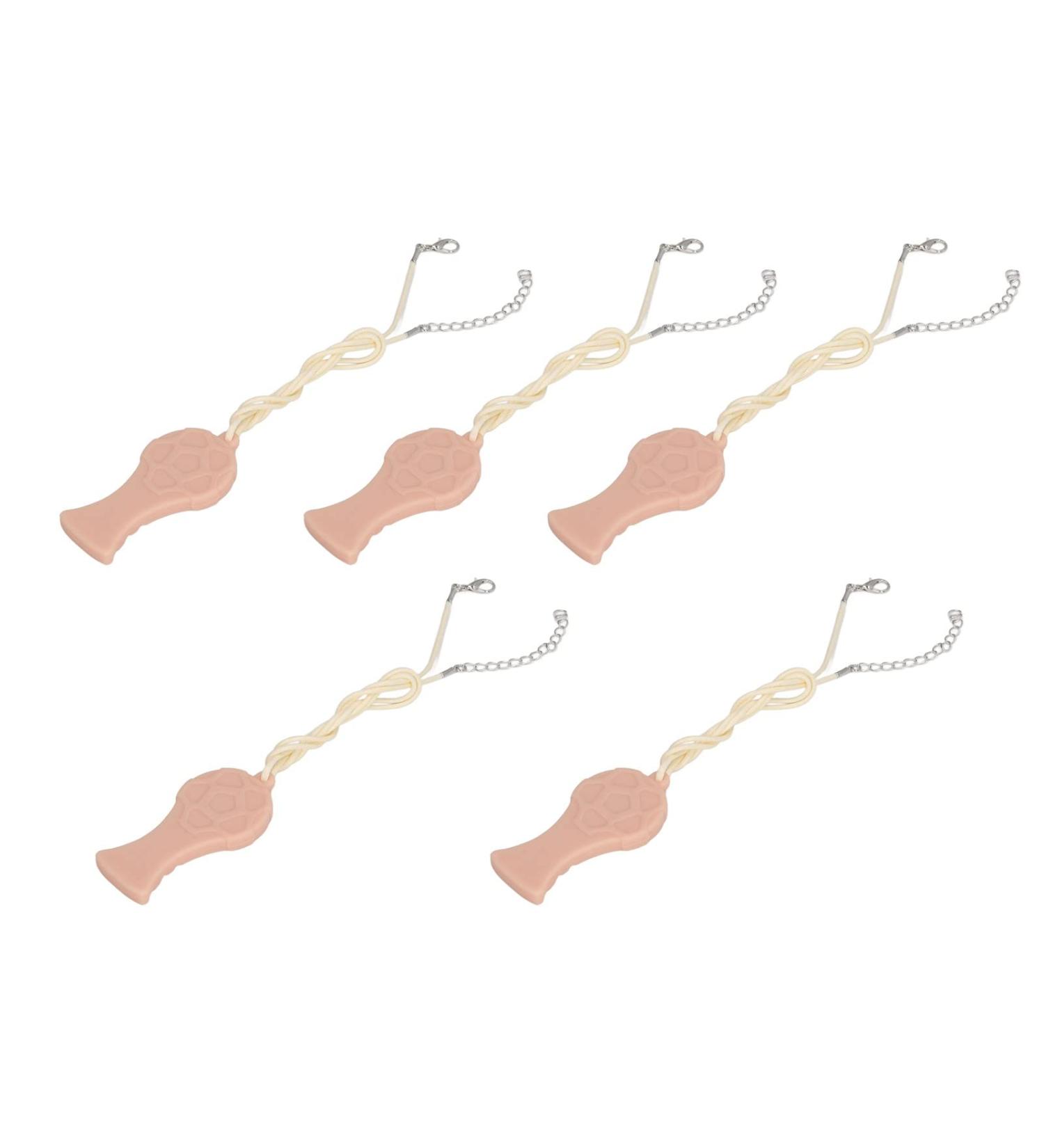 Silicone Chew Necklace Sensory Pendant 5 Pack | Calming Necklaces for Boys & Girls | Anxiety Relief - Buy Online on SooperMarket.com