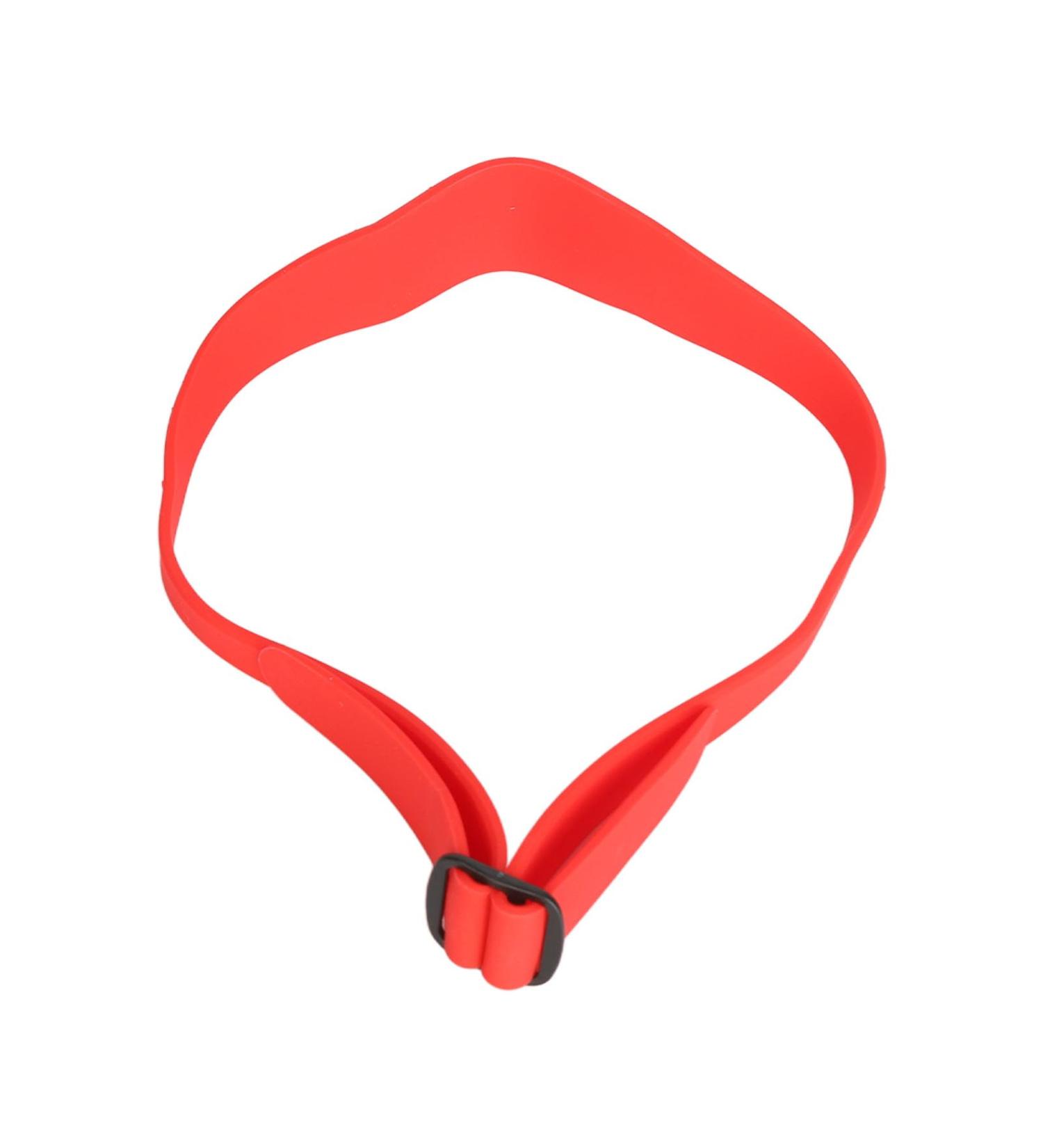 DIY Silicone Neckline Template Stencil for Easy Precise Hair Trimming Adjustable Fit Versatile Design Professional Hairline Shaping Time Saving Hair Grooming Red - Buy Online on SooperMarket.com
