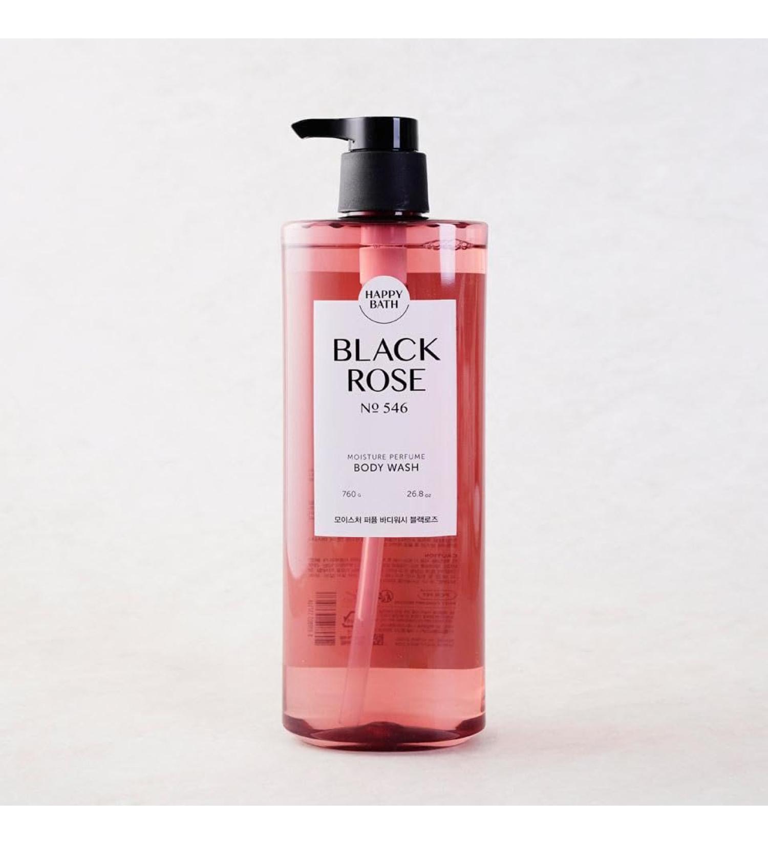 ZEESOON Happy Bath Shower Body Wash for Women & Men - Black Rose 760ml | Hydrating Moisture & Refreshing Cleanse - Buy Online on SooperMarket.com