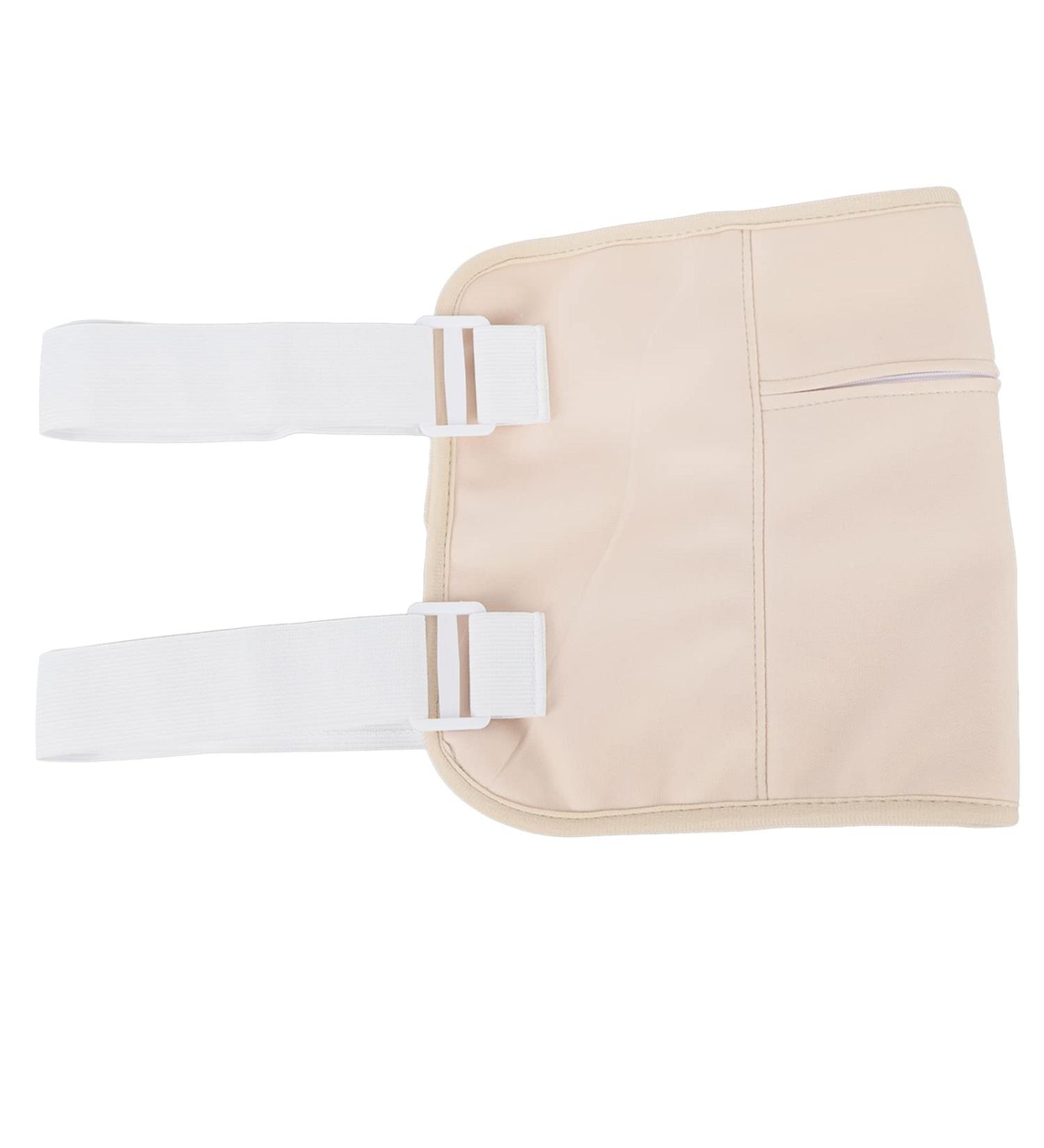 Buy Washable Castor Oil Pack & Wrap - Ergonomic Compress for Lymphatic Drainage (Khaki) | Shop Internationally - Buy Online on SooperMarket.com