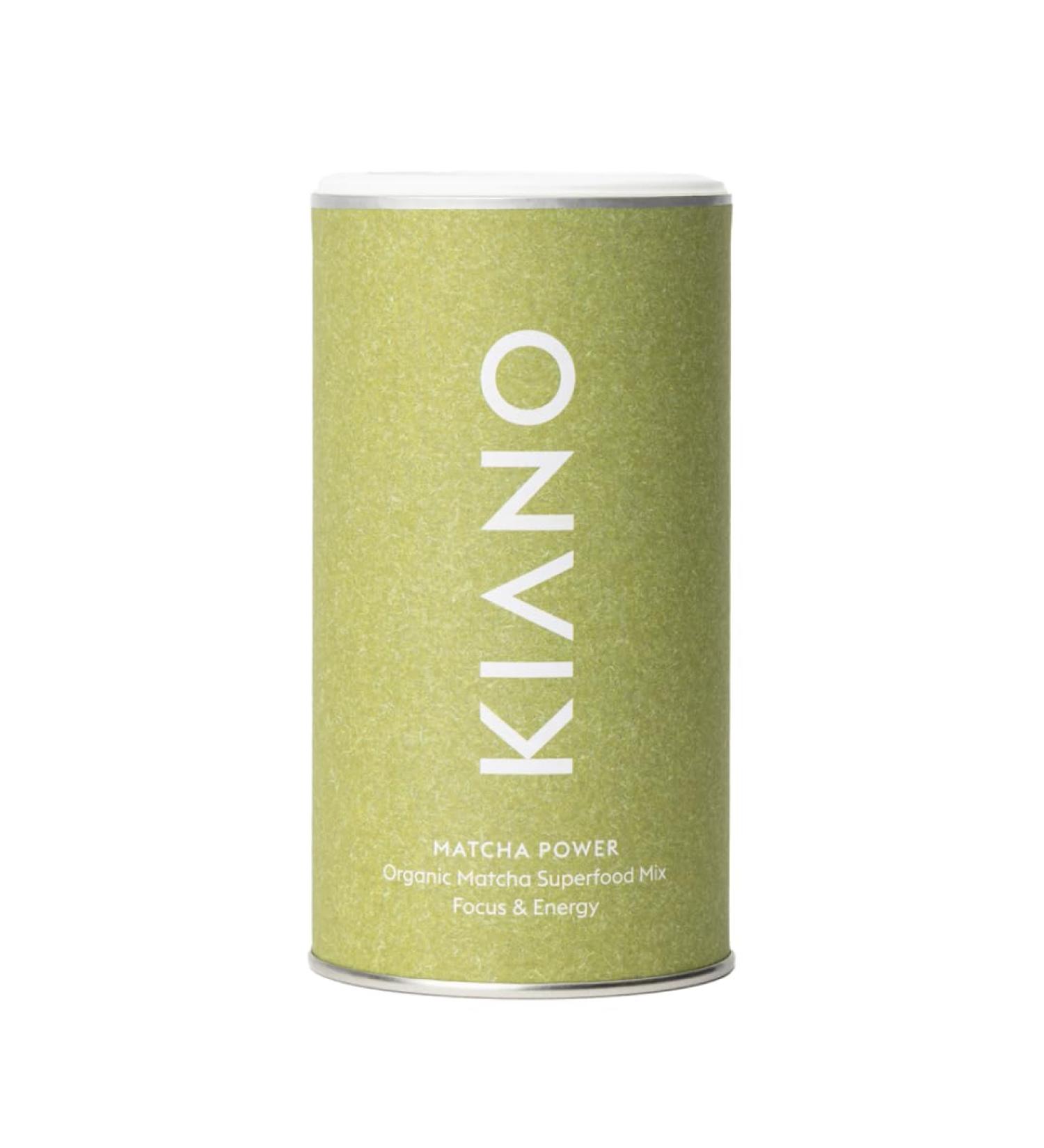 Buy Kiano Bio Matcha Powder - Premium Japanese Matcha Latte with Ginger Cinnamon & Date Powder | Superfood Mix 200g - Buy Online on SooperMarket.com