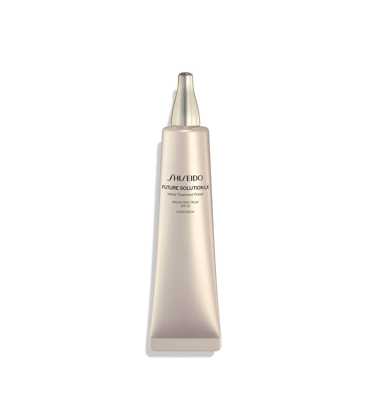 Shiseido Future Solution LX Infinite Treatment Primer SPF 30 | Smoothes Pores, Controls Oil, Corrects Skin Tone | 8-Hour Hydration | Non-Comedogenic - Buy Online on SooperMarket.com