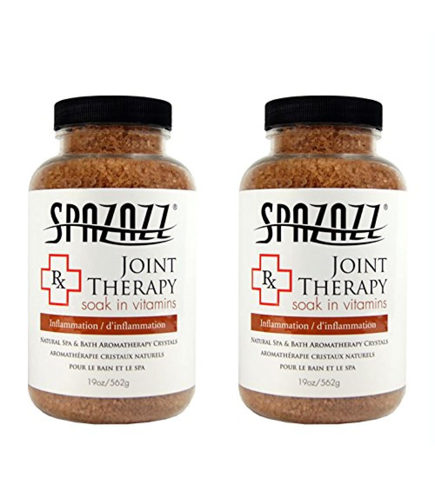 Spazazz Aromatherapy Spa and Bath Crystals -Therapy (2 Pack) (Joint Therapy - 2pk)