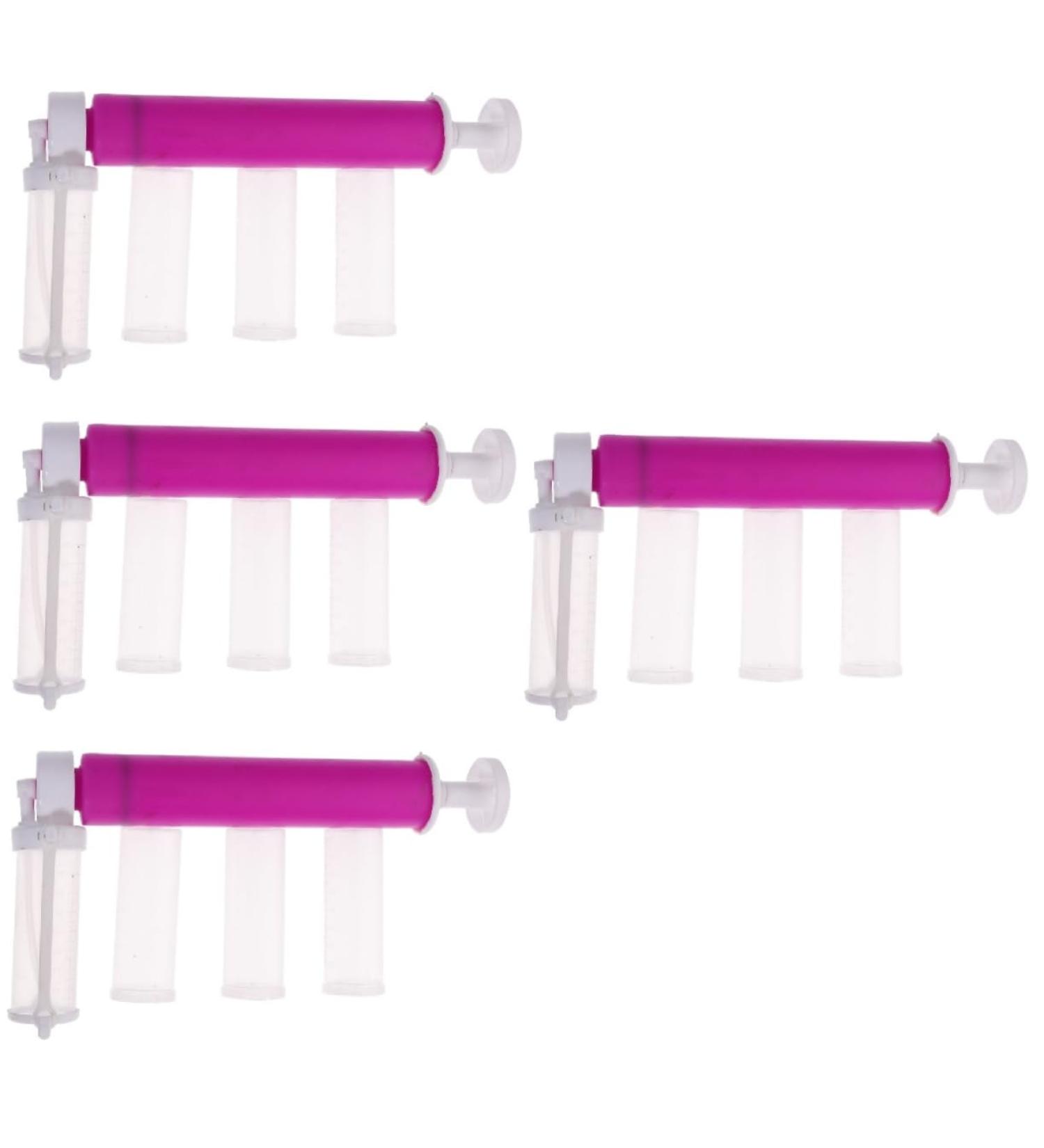 4 Sets Cake Duster Cajas para Cupcakes Cake Decorating Airbrush Baking Tool Kitchen Utensil Gadget Glitter Decorating Tools Cake Color Duster Cookie Airbrush Flash Plastic Pastry As Shownx4pcs 24X12CMx4pcs - Buy Online on SooperMarket.com
