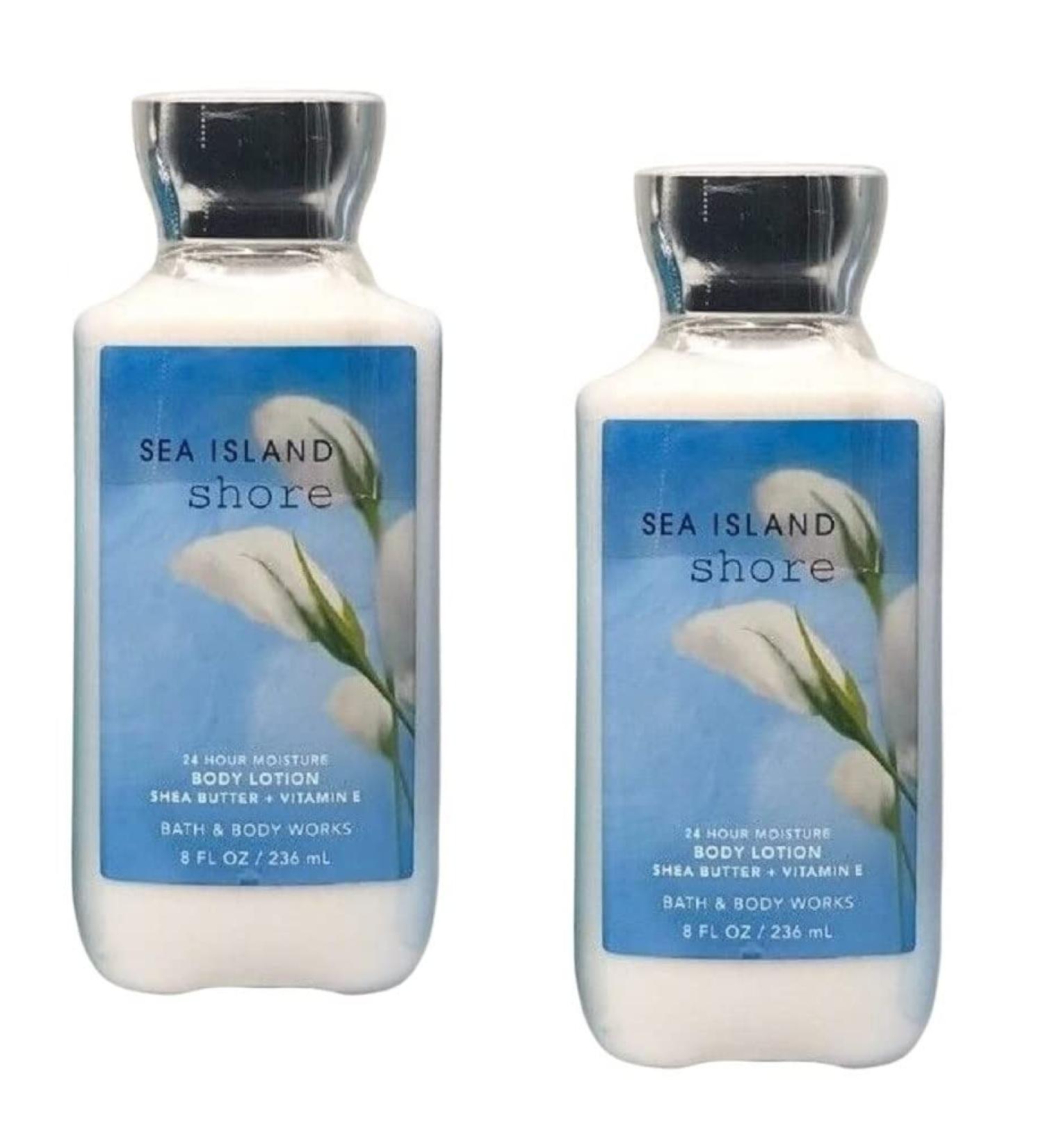 Bath and Body Works Sea Island Cotton Body Lotion 2 Pack - 8 Oz - Buy Online on SooperMarket.com