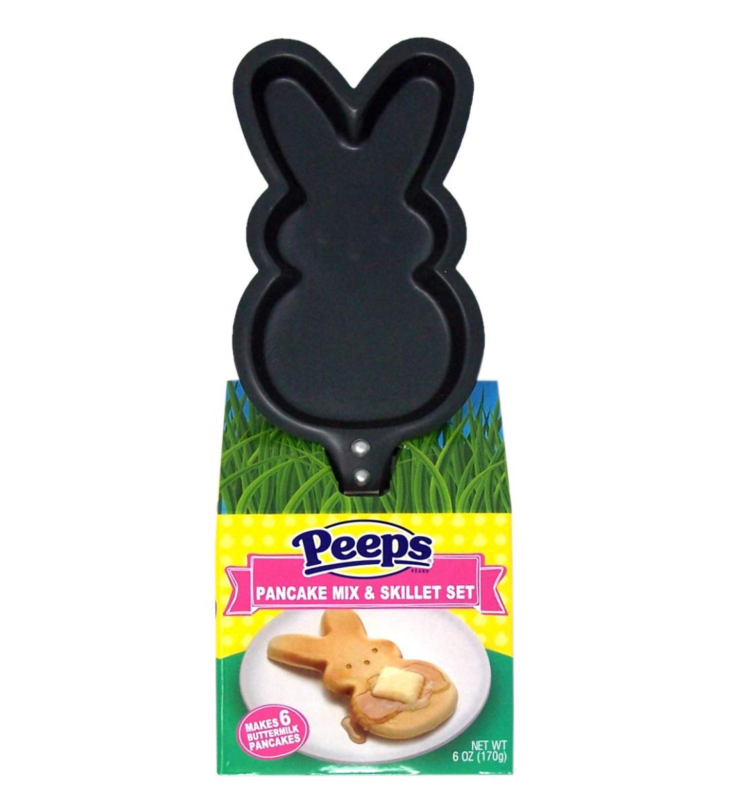 Peeps Easter Bunny Shaped Pancake Mix & Skillet Gift Set - 6 Ounce - Buy Online on SooperMarket.com