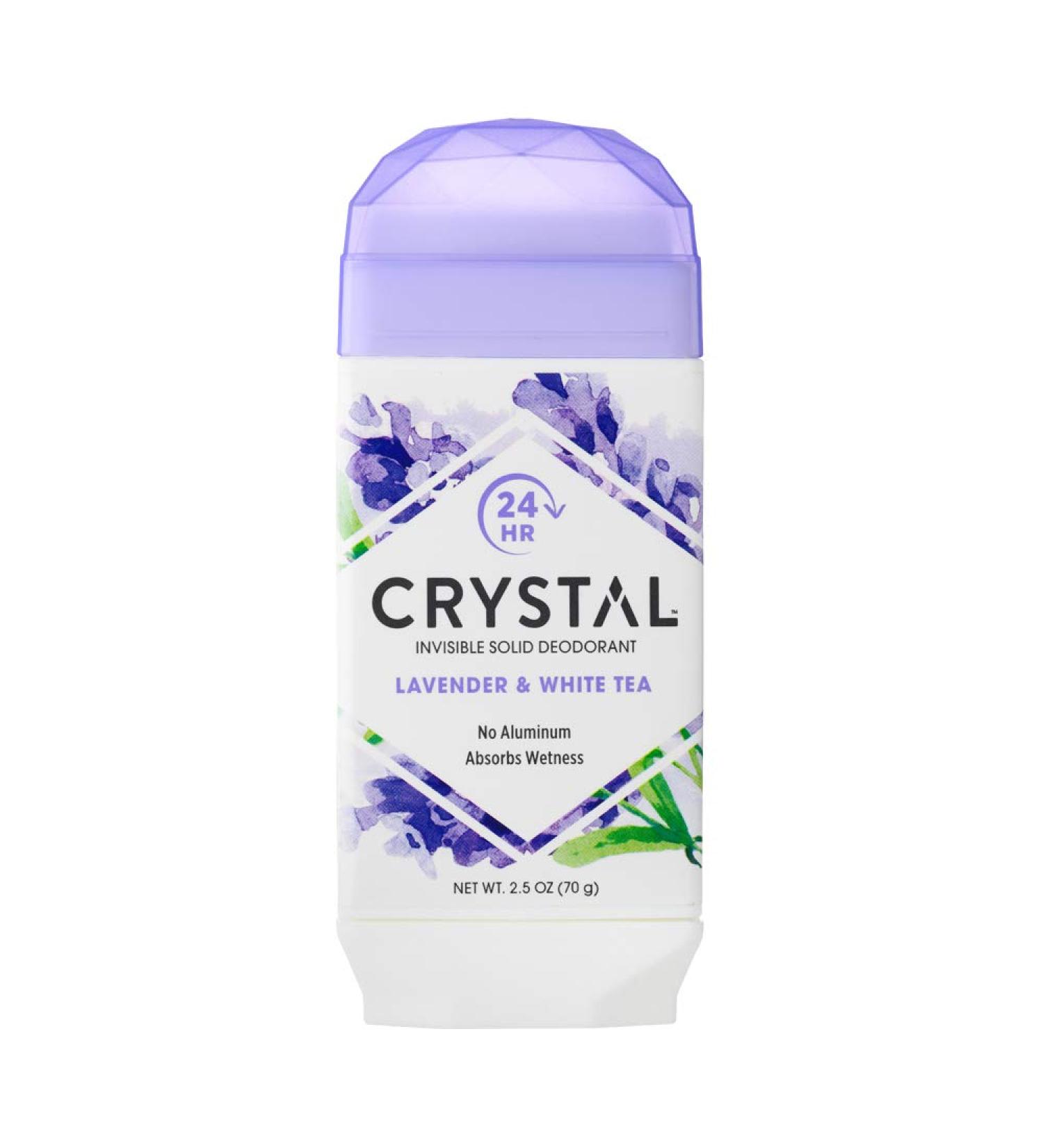 Lavender & White Tea Crystal Aluminum-free Natural Deodorant 2.5oz - Buy Online on SooperMarket.com