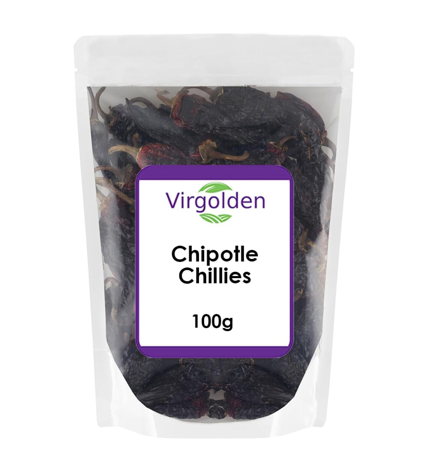 Chipotle Chillies 100g by Virgolden - Buy Online on SooperMarket.com
