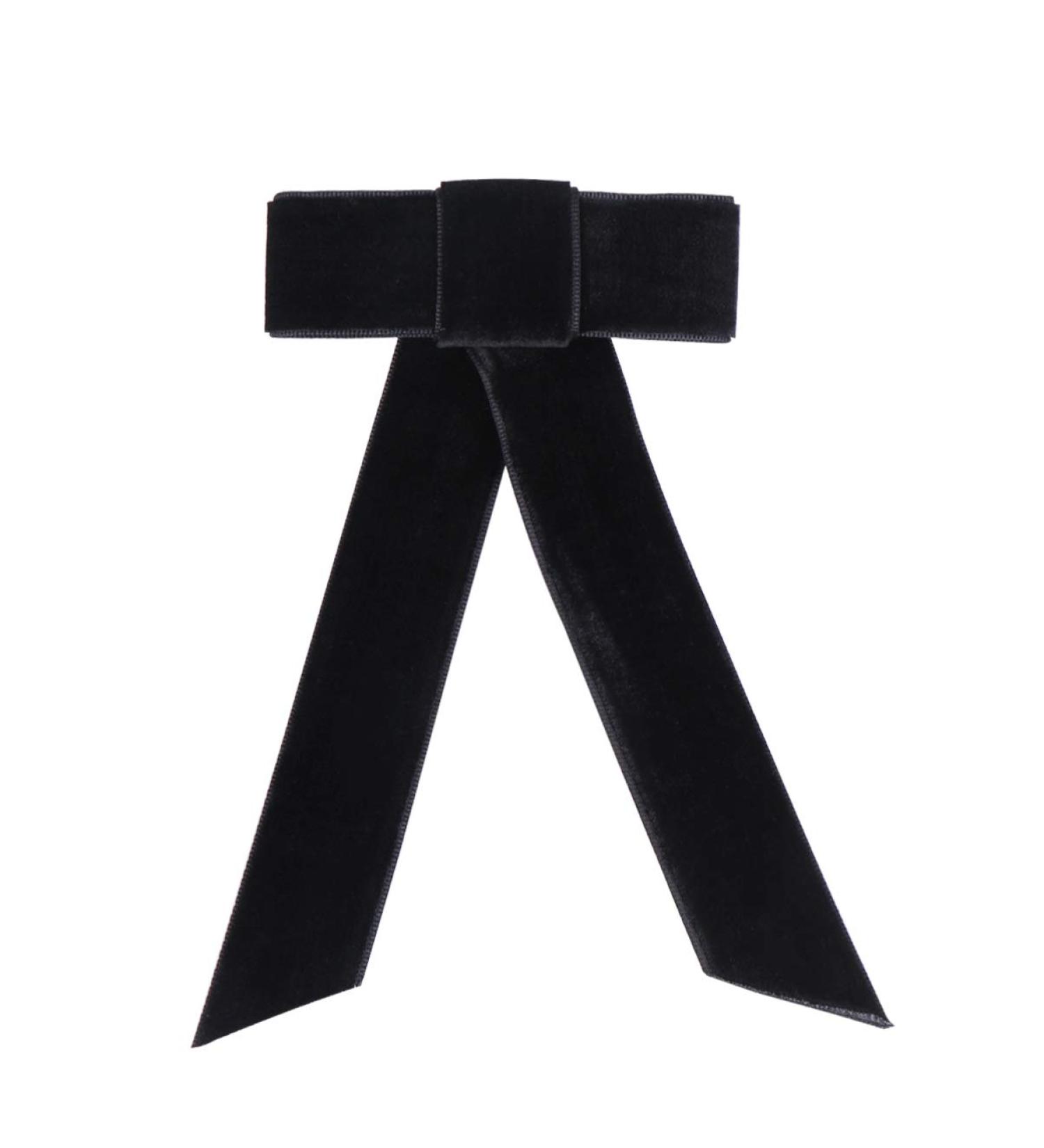 Minkissy Satin Ribbon Hair Bow Big Hair Bows Bowknot Hair Scrunchies Hair Barrettes Collection for Women Girls (Black) Women's Fashion Scarves - Buy Online on SooperMarket.com