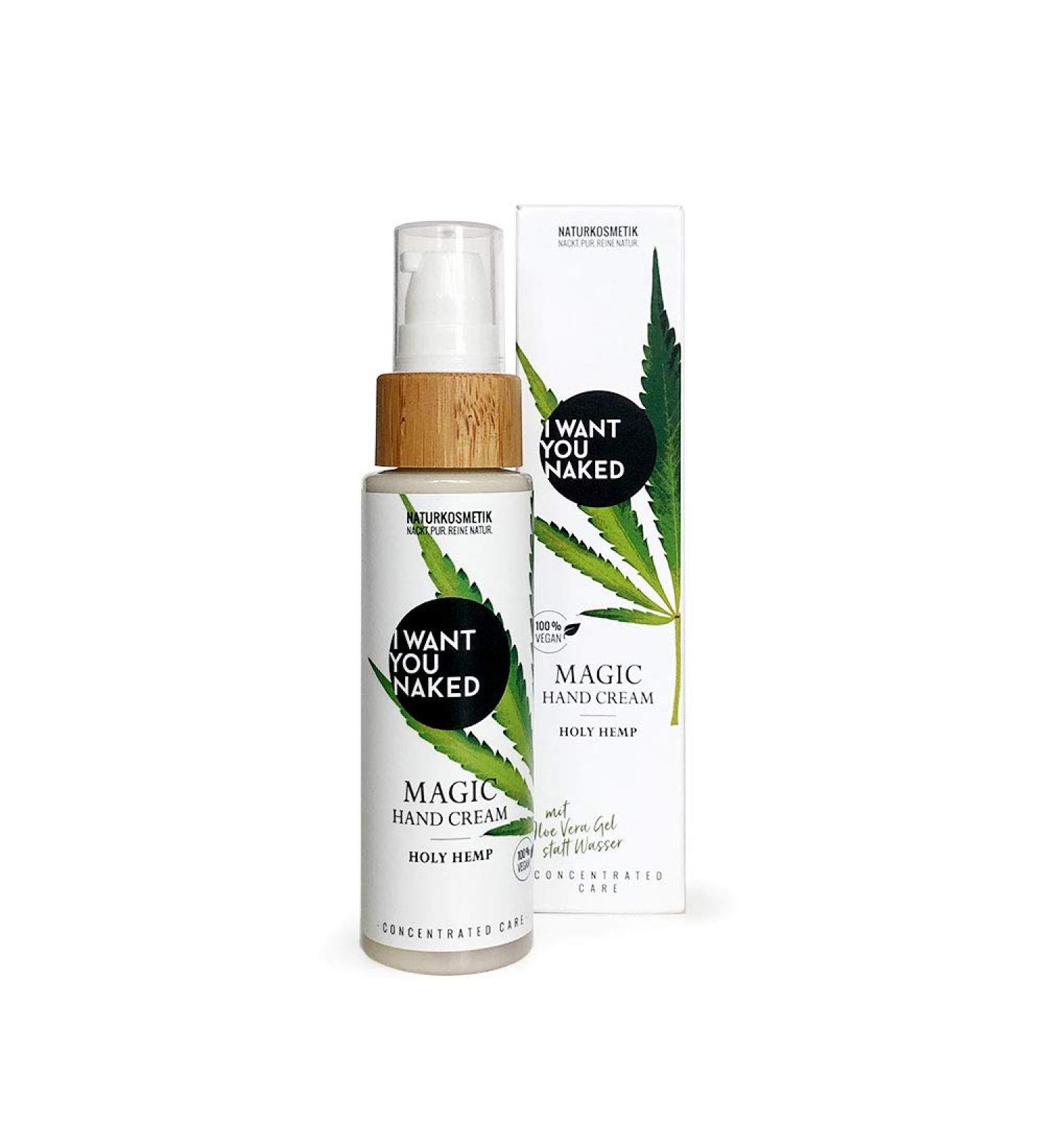 I want you naked - Magic hand cream Holy Hemp - (1x 50ml)