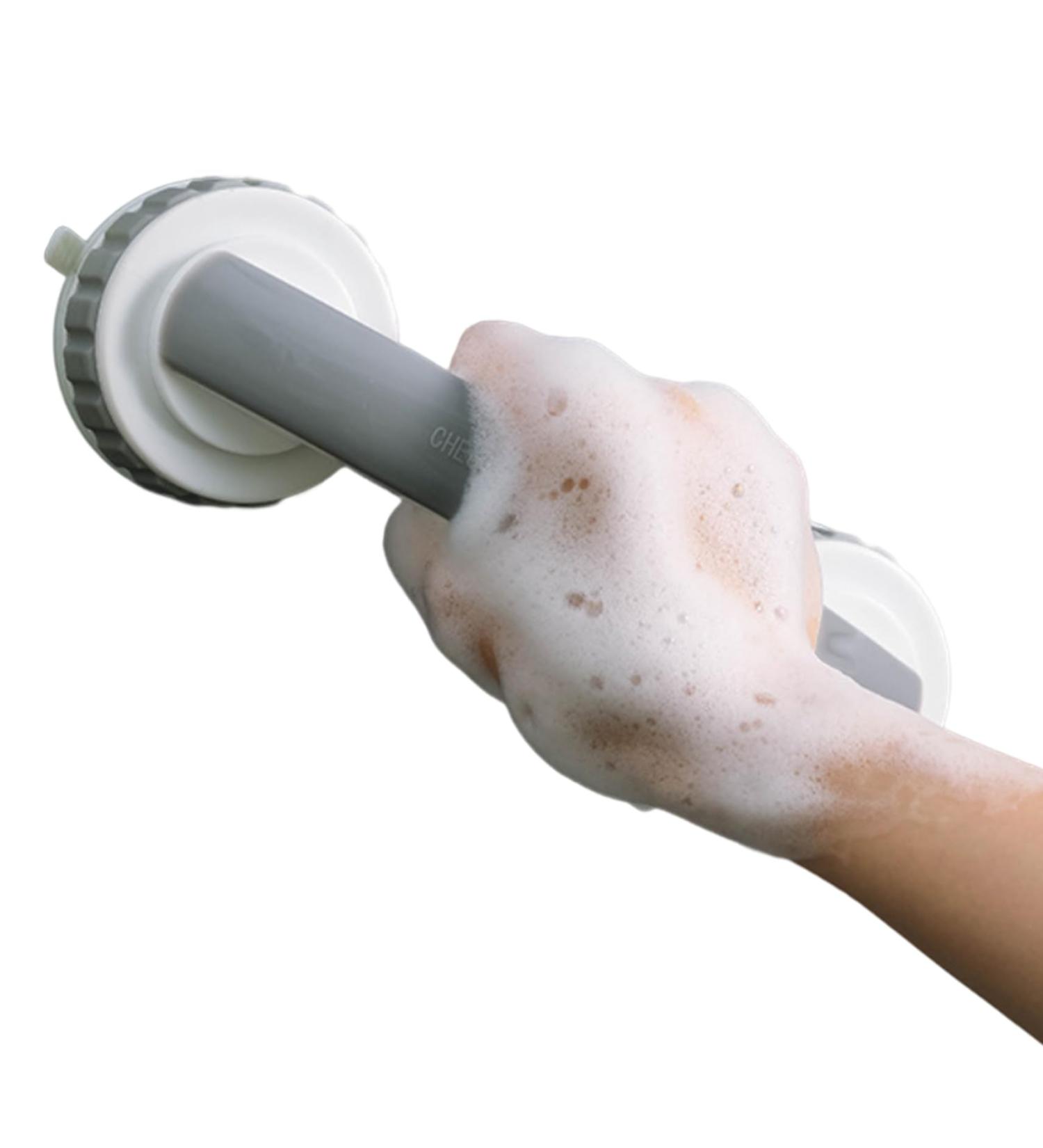 Suction Bathroom Grab Rails Portable Hand for Disabled Elderly Shower Hand with Suction Cup Fitting for Bathroom shower hand - Buy Online on SooperMarket.com