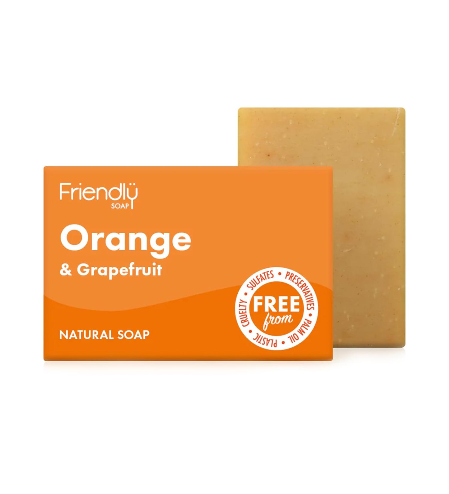 Orange & Grapefruit Soap 95g (Friendly Soap)