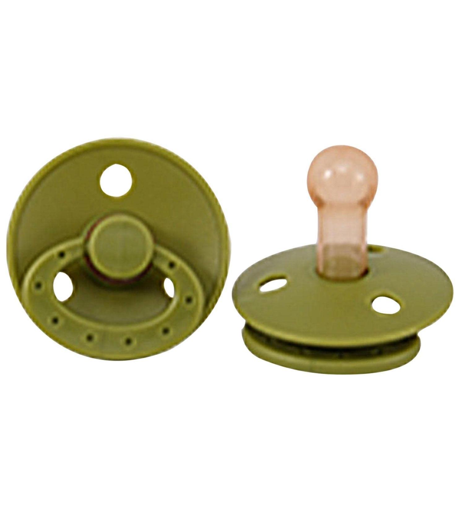 Botiniv Baby Beißring Schnuller - 10 PCs Calming Pacifier for Newborns | Portable Design for Breastfed Babies - Ideal for Ages 6 Months to 3 Years - Green - Buy Online on SooperMarket.com