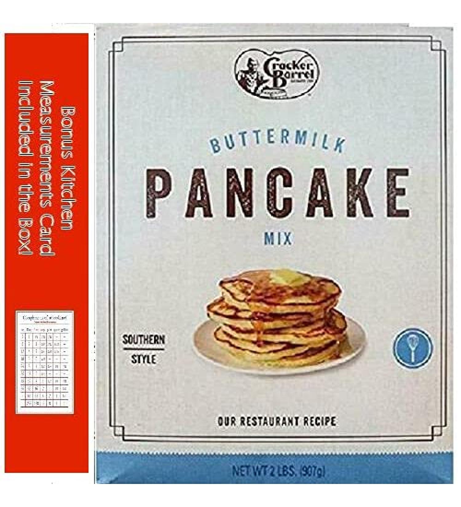 Cracker Barrel Buttermilk Pancake Mix - Delicious Breakfast Mix for Fluffy Pancakes - Buy Online on SooperMarket.com