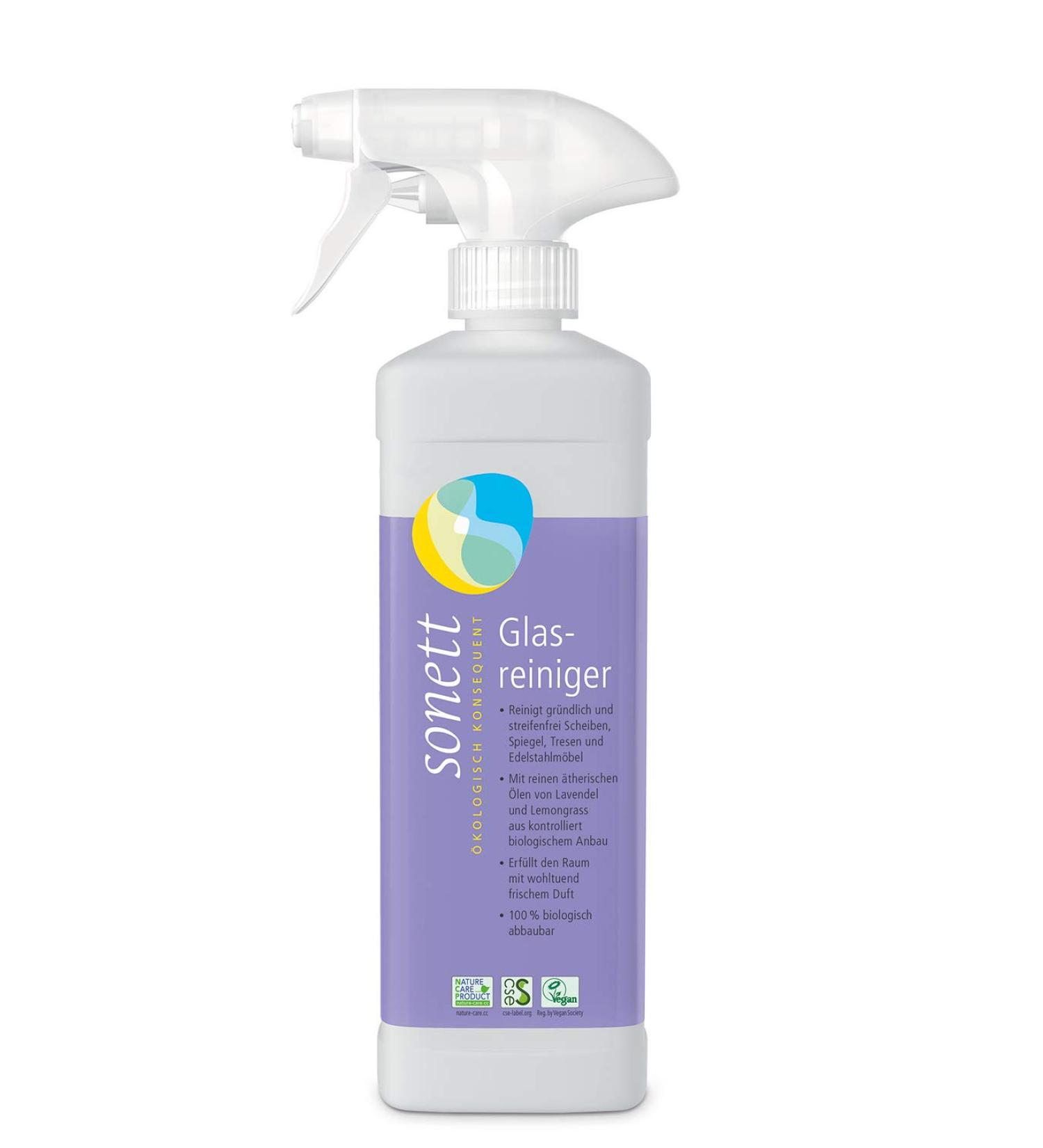 Sonett Glass Cleaner 500ml - Eco-Friendly & Streak-Free | International Shipping Available - Buy Online on SooperMarket.com