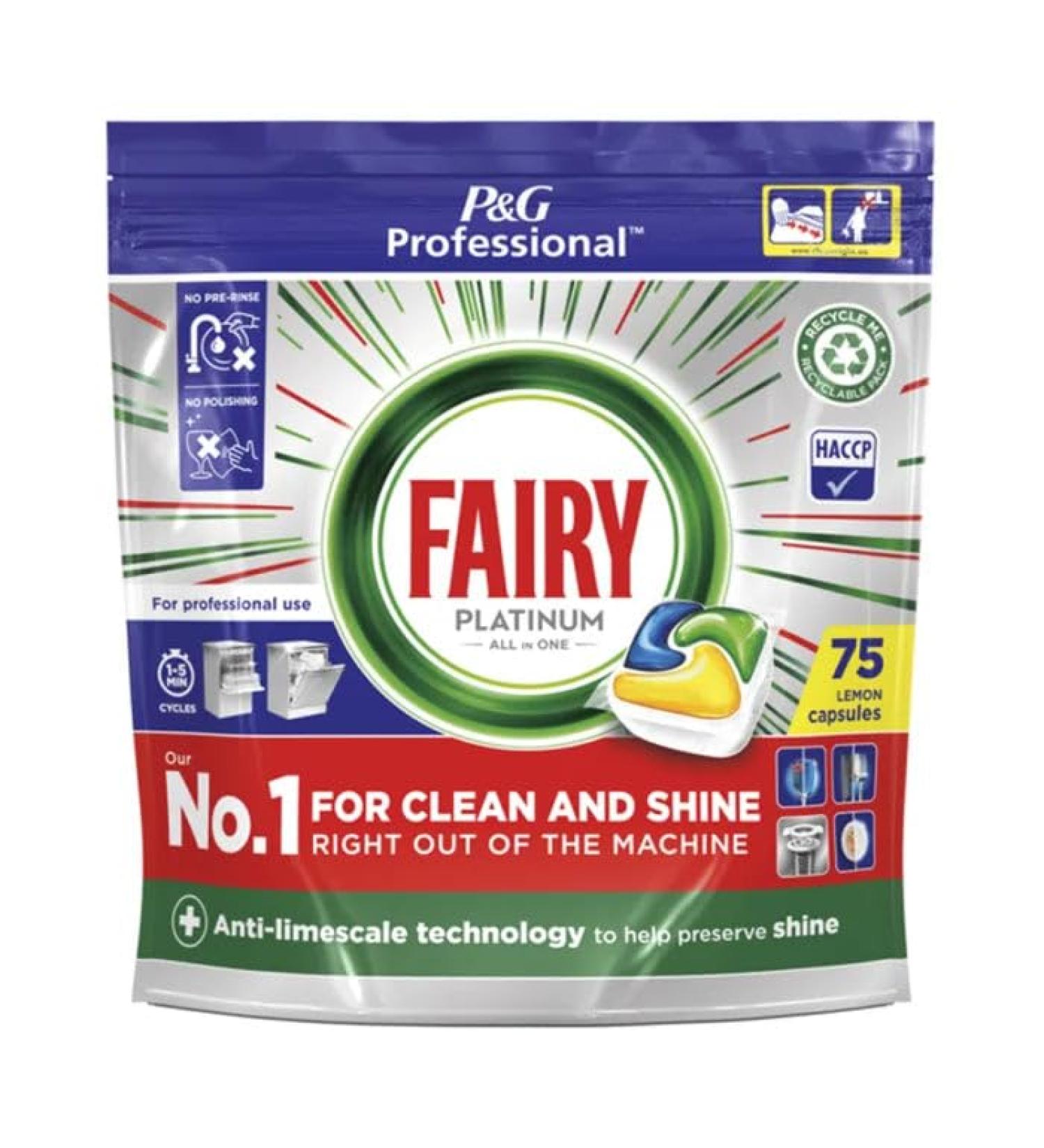 SKFairy Professional Auto Dishwasher Capsules Lemon 1x75 s