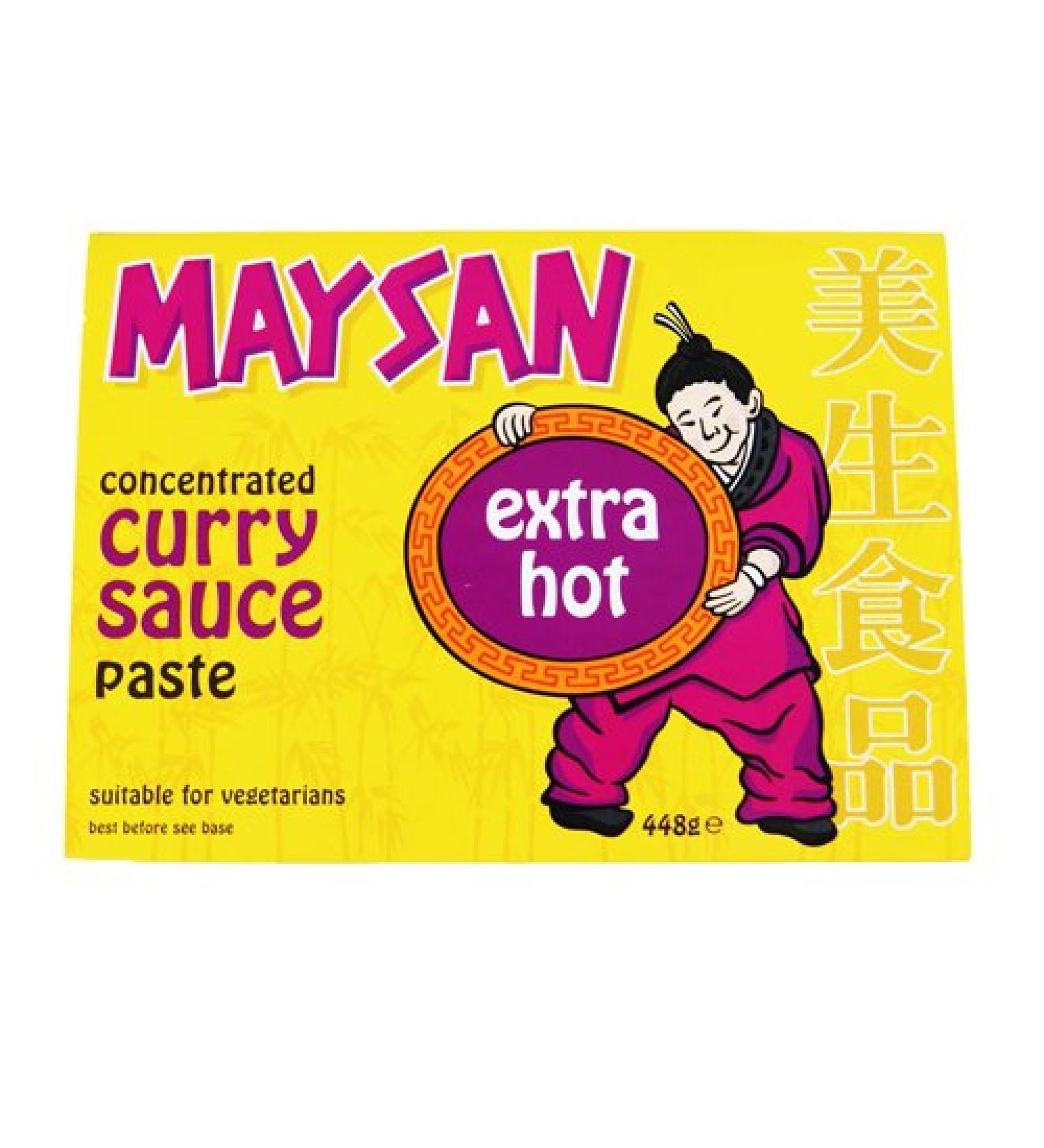 Maysan Extra Hot Curry Sauce - 12 Boxes