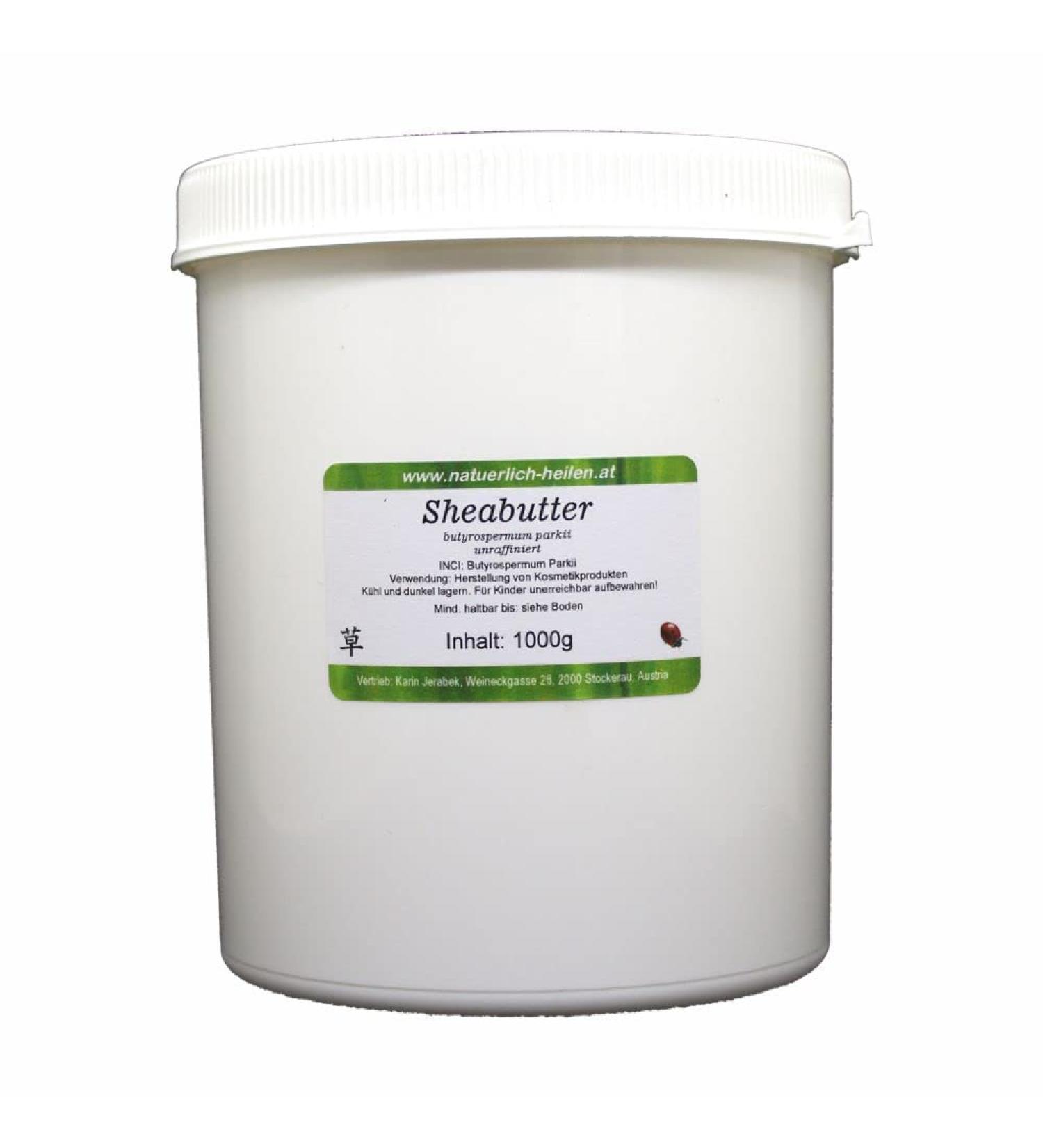 Shea butter - unrefined 100% pure - 1000g