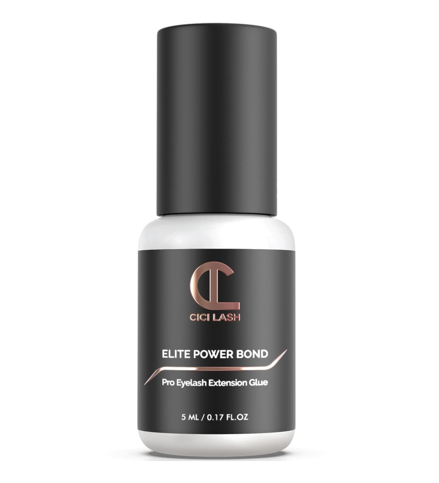 Elite Power Eyelash Extension Glue - 8 Week Retention Fast Drying Latex Free 5ml - Perfect for Professionals - Buy Online on SooperMarket.com