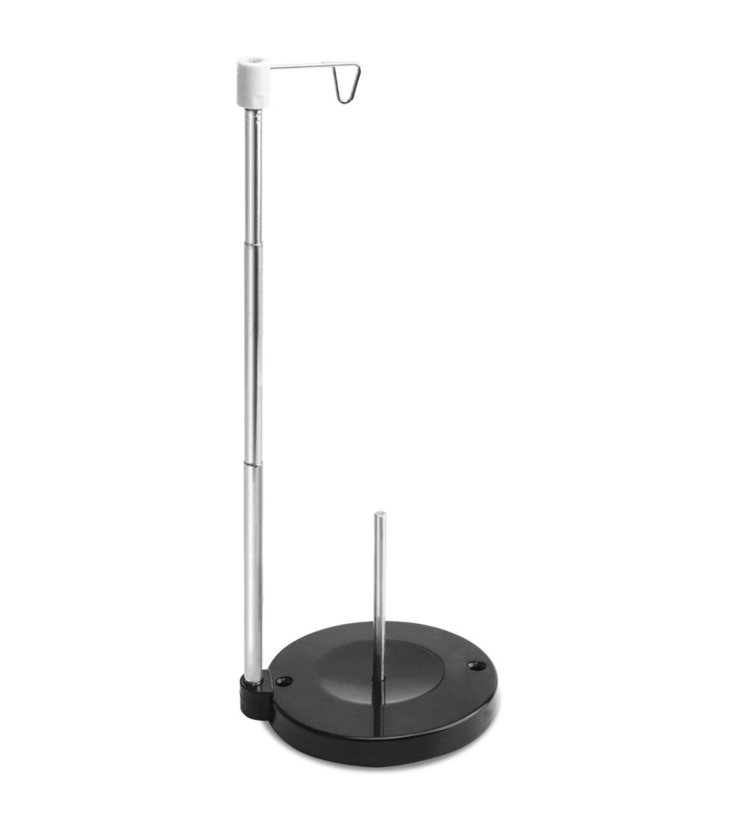 Sew Tech Adjustable Cone Thread Stand Spool Holder for Sewing/Embroidery Machines - Single Thread Stand for Smoother Feed - Large Spool Holder with Heavy-Duty Plastic Base - Buy Online on SooperMarket.com