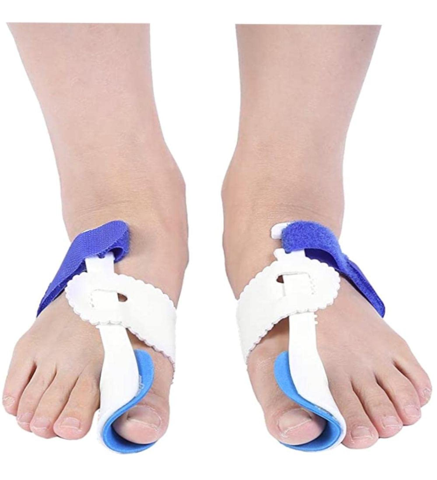 Alleviate Foot Pain with Hallux Valgus Corrector - Toe Straightener Bunion Corrector for Men and Women - Orthopedic Toe Brace with Separators & Spacers - Buy Online on SooperMarket.com