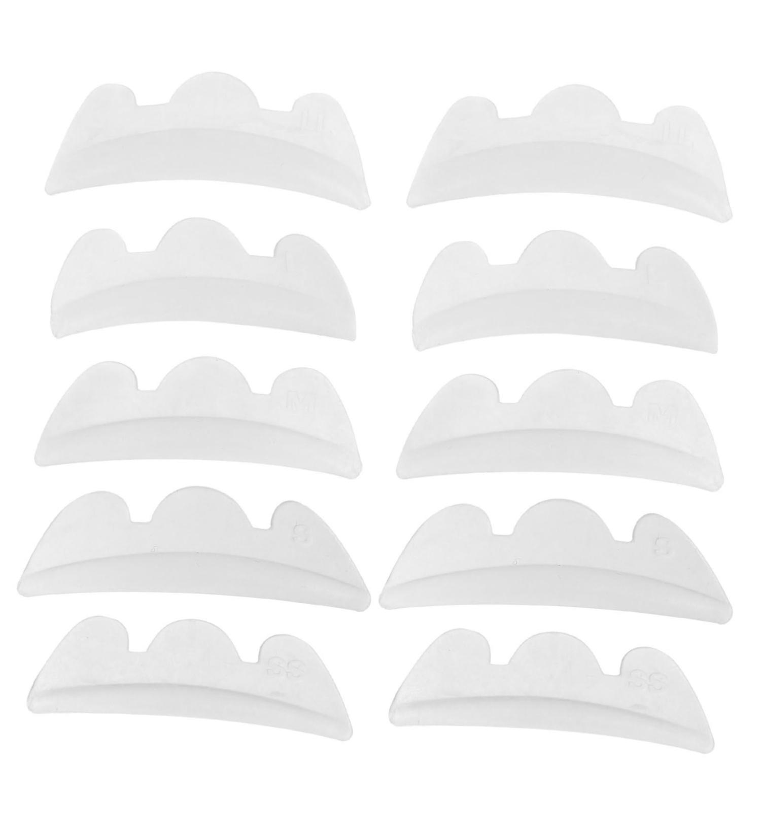 Healeved 10 Pairs Eyelash Spacer Lash Lift Rods Silicone Eyelash Lift Pads Eyelash Beauty Tool Lash Lift Supplies Lash Lift Kit Eyelash Perming Tool Silicone Eyelash Perming Pads - Buy Online on SooperMarket.com