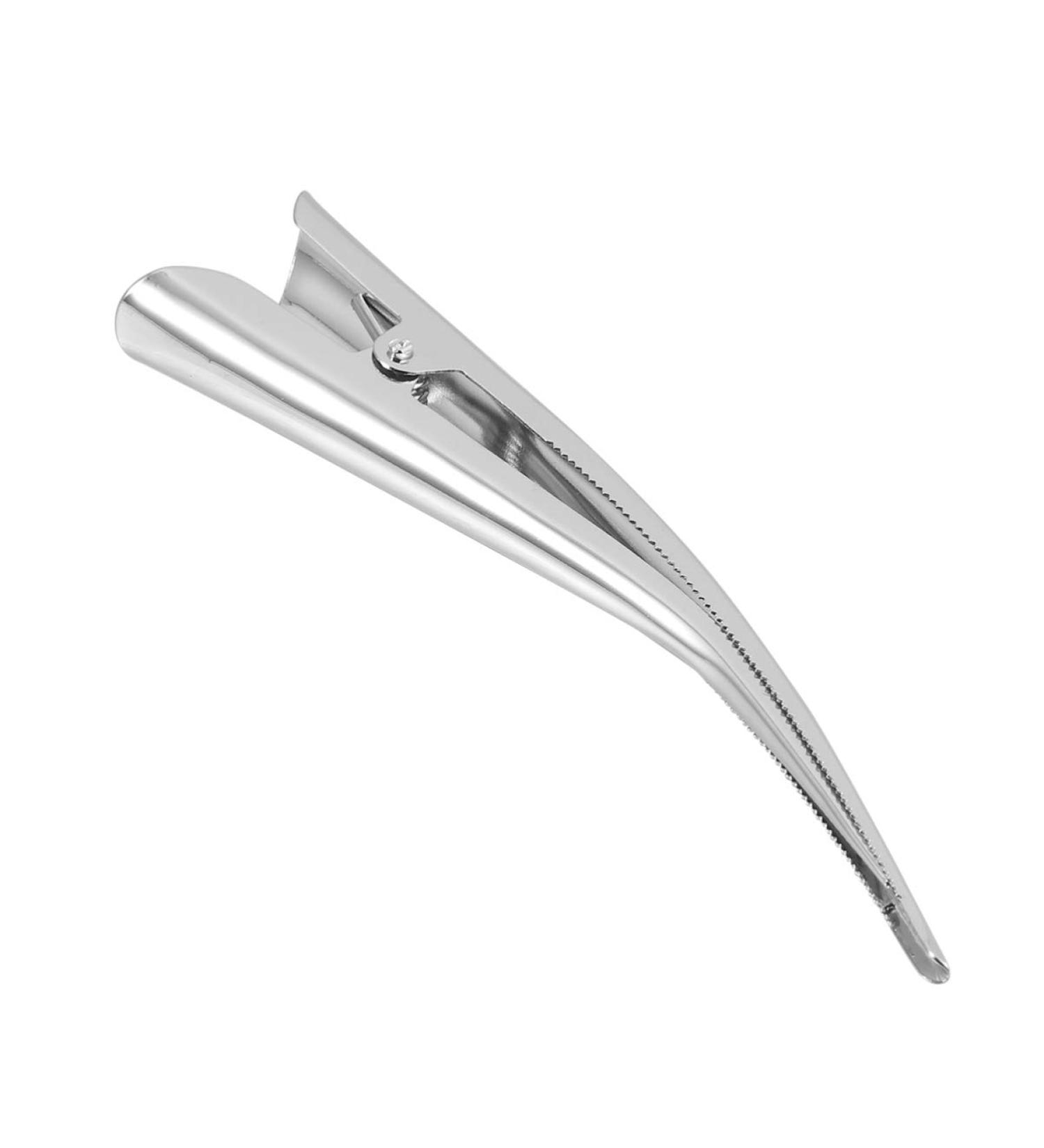 KALLORY 12Pcs Large Duckbill Hair Clips - Non-Slip Metal Barrettes for Thick & Thin Hair (Silver) - Buy Online on SooperMarket.com