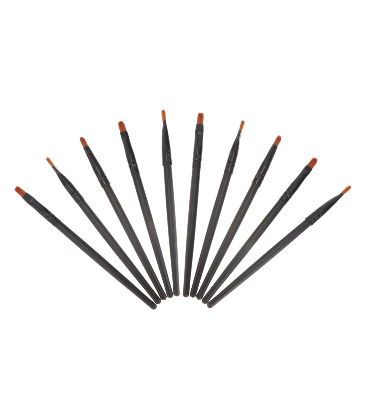 HAPINARY 10pcs Nose Shadow Brush Liquid Blush Travel Makeup Brush Artificial Fiber Accessories Miss Cosmetic - Buy Online on SooperMarket.com
