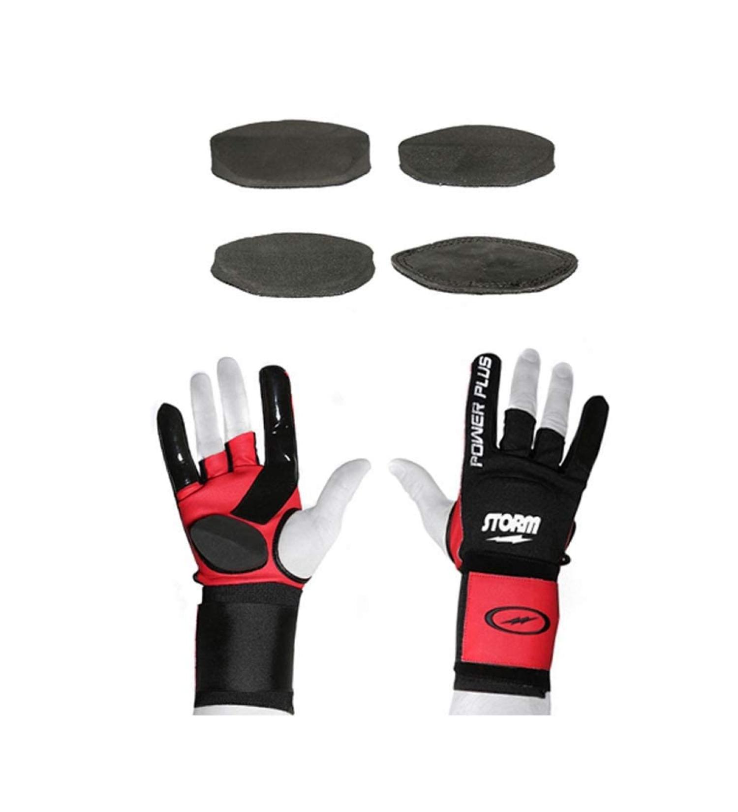 Storm Bowling Products Storm Power Glove Plus Black,Red Medium