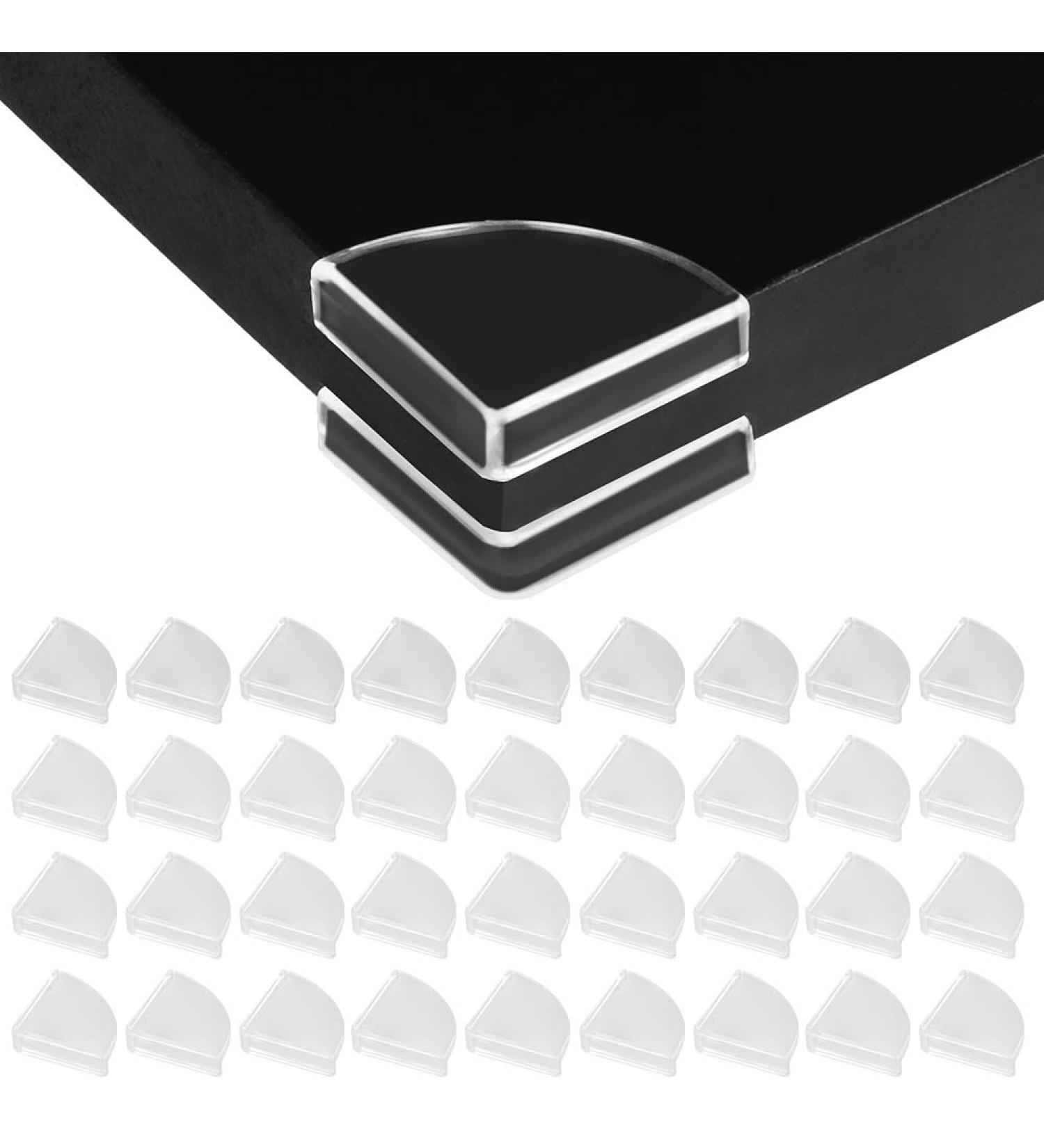 36 Pack Slim Clear Edge Bumpers  Tomorotec Corner Protectors Edge Guards Corner Cushion for Baby Safety for Furniture  Slim Table  Windows  Bed and etc - Buy Online on SooperMarket.com