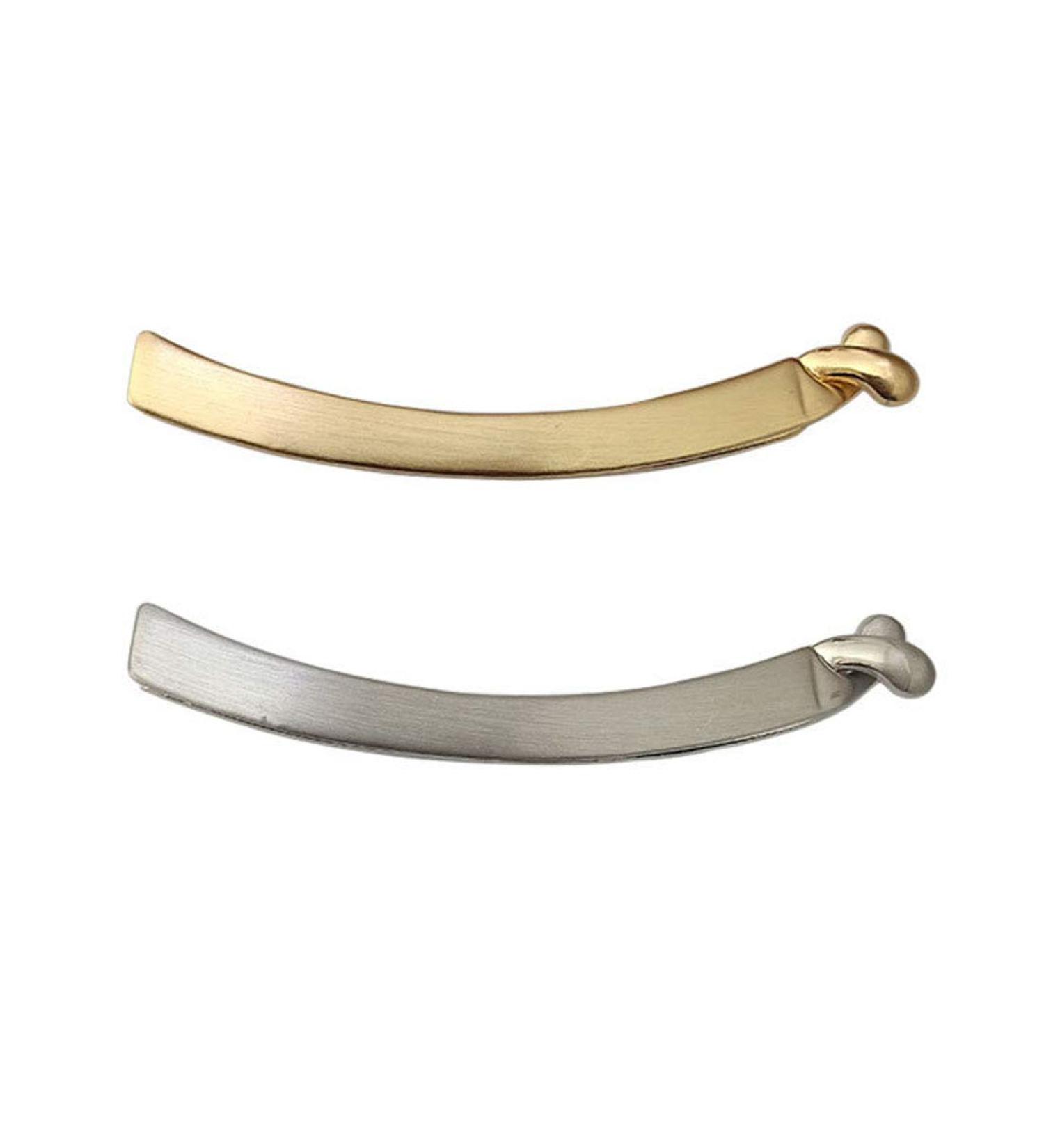 2 PCS Metal Alloy Banana Hair Clip Comb Set - Fashionable Hair Claw Grip for Women - Ponytail Holder Accessories - Buy Online on SooperMarket.com