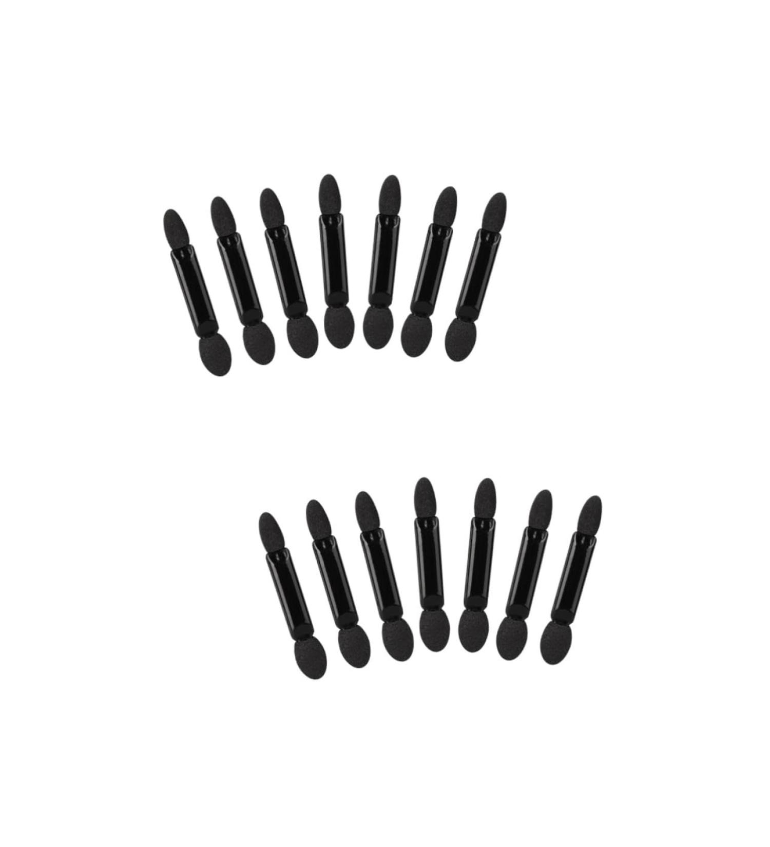 PLAFOPE 100 Pcs Eye Shadow Applicator Brush Eyeshadow Women Eyeshadow Brush Eyeshadow Brush Kit Black - Buy Online on SooperMarket.com