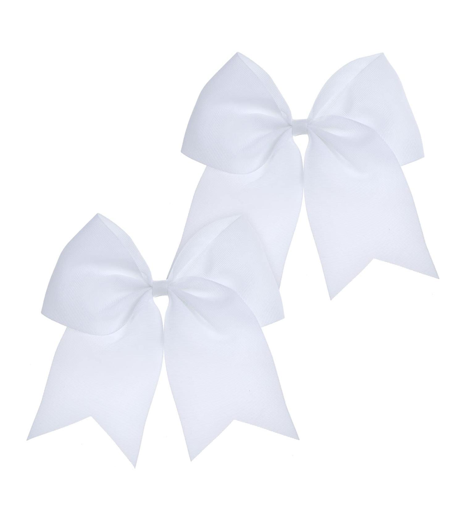 Shop Aster 2-Piece Big Hair Bows for Women & Girls | 8 Inch Cheerleading Ribbons | Perfect Team Gifts - Buy Online on SooperMarket.com