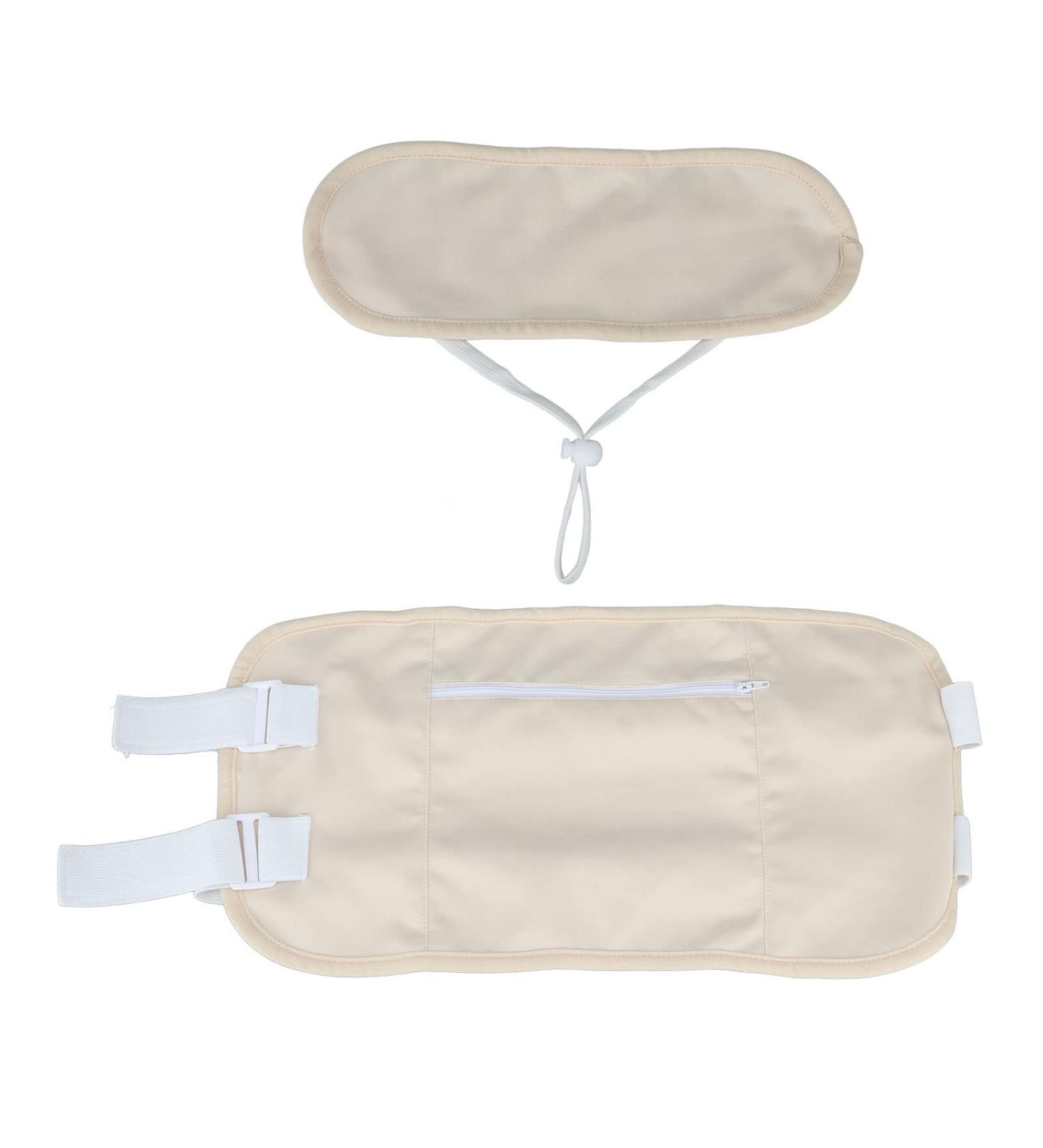 Buy Liebewh Castor Oil Pack | Reusable Belly & Neck Pack for Detox & Relief | Adjustable Belt for Liver Health Insomnia & Inflammation - Buy Online on SooperMarket.com