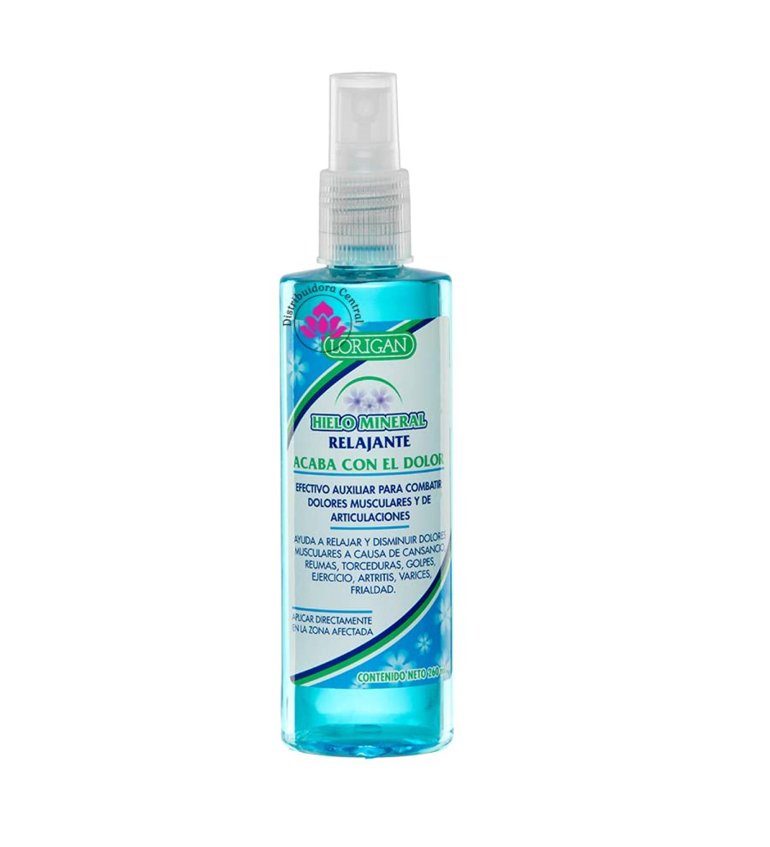 Muscular Tension Relief Spray 260ml - Mineral Ice Hielo Mineral Florigan - Buy Online on SooperMarket.com
