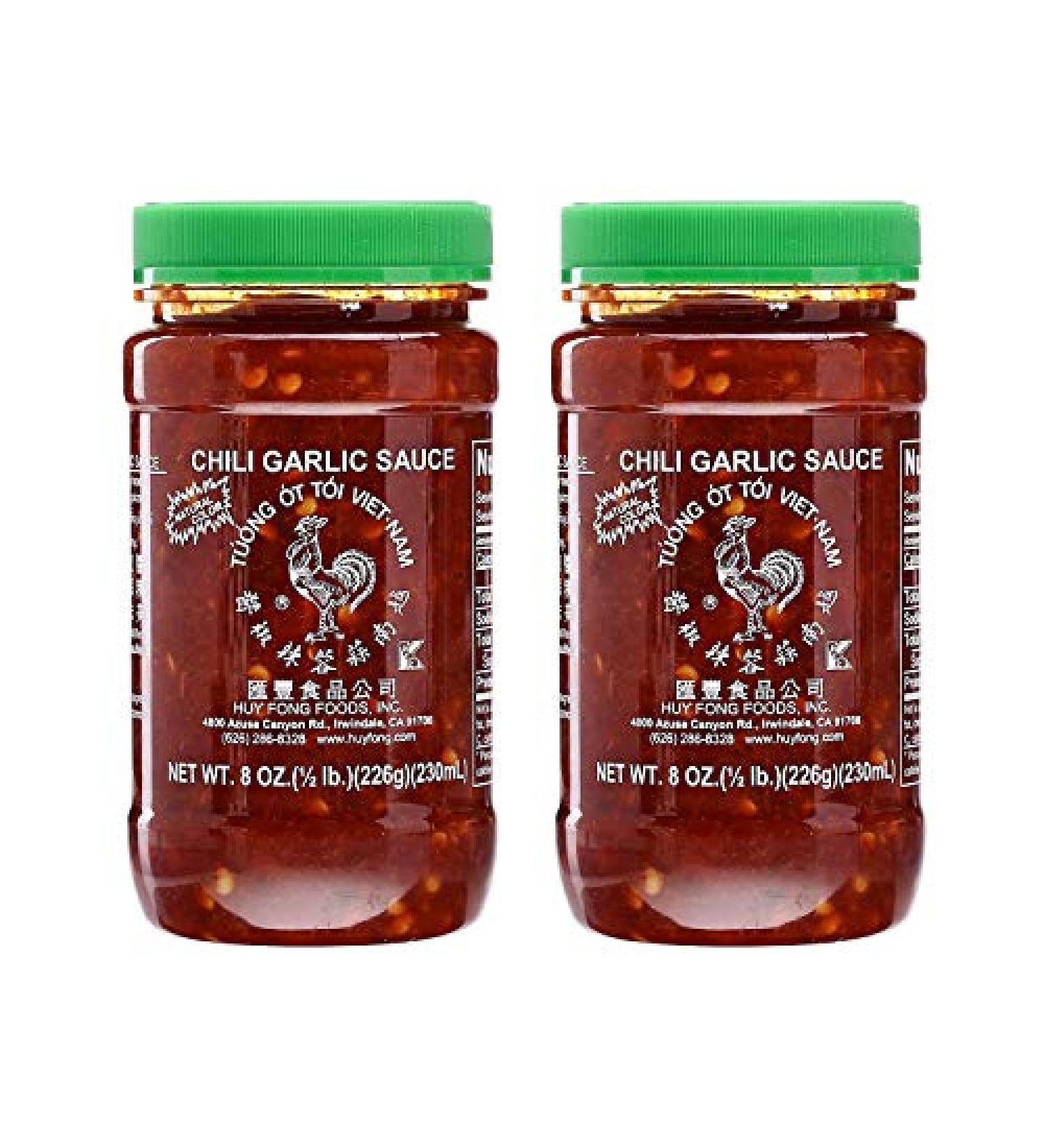 Huy Fong Vietnamese Chili Garlic Sauce, 8 Oz. (Pack of 2)