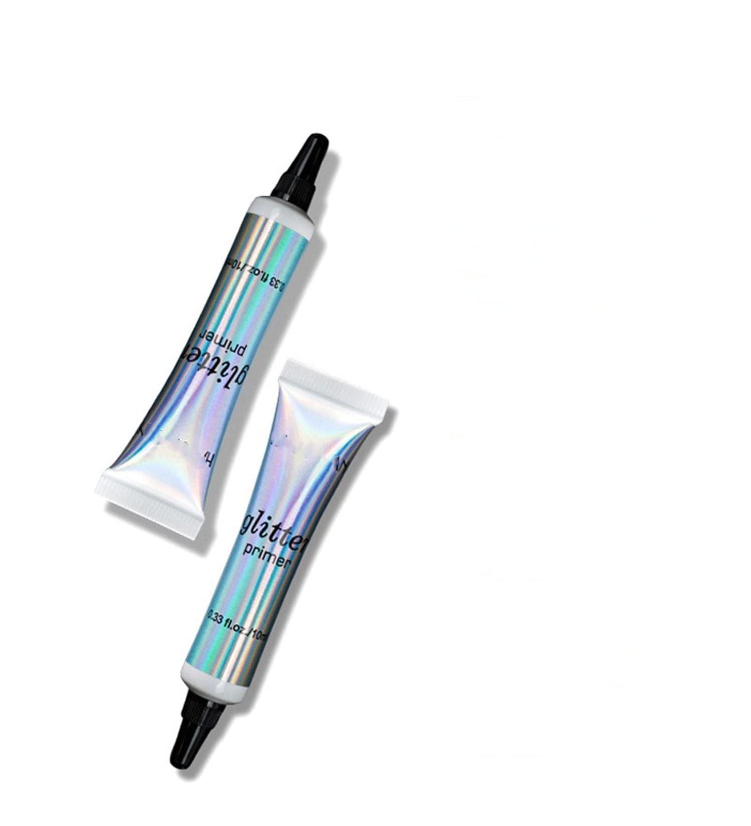 MAEPEOR Glitter Eyeshadow Primer Gel - Waterproof & Smudgeproof, Long-lasting & Professional Base for Eyes, Body, Face & Lips - 2 PCS 10ml - Buy Online on SooperMarket.com