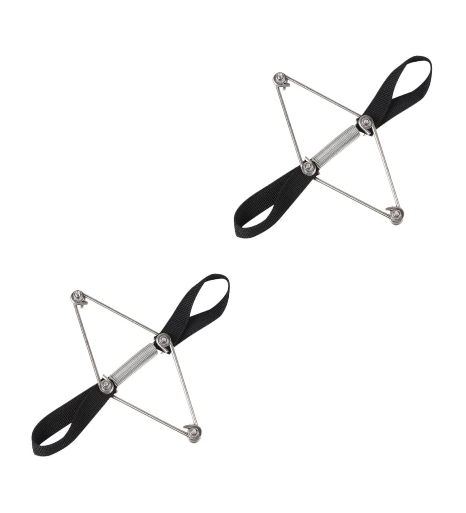 FOMIYES 2 Pcs Tension Band Thumb Splint & Flex Tools Set - Hallux Valgus Corrector Straps for Toe Alignment - Black (20.5x15cm) - Buy Online on SooperMarket.com